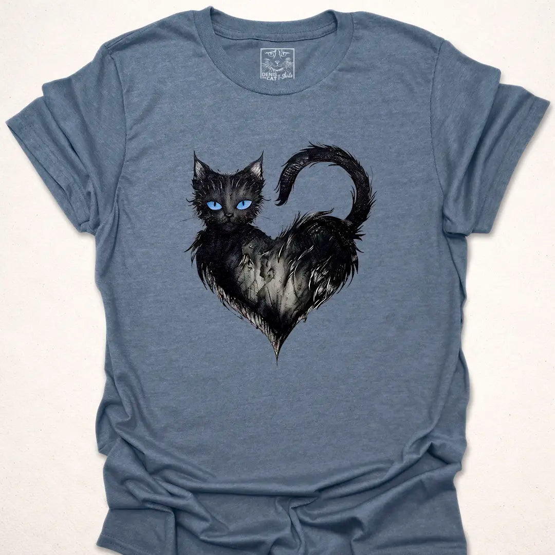 Black Cat Heart