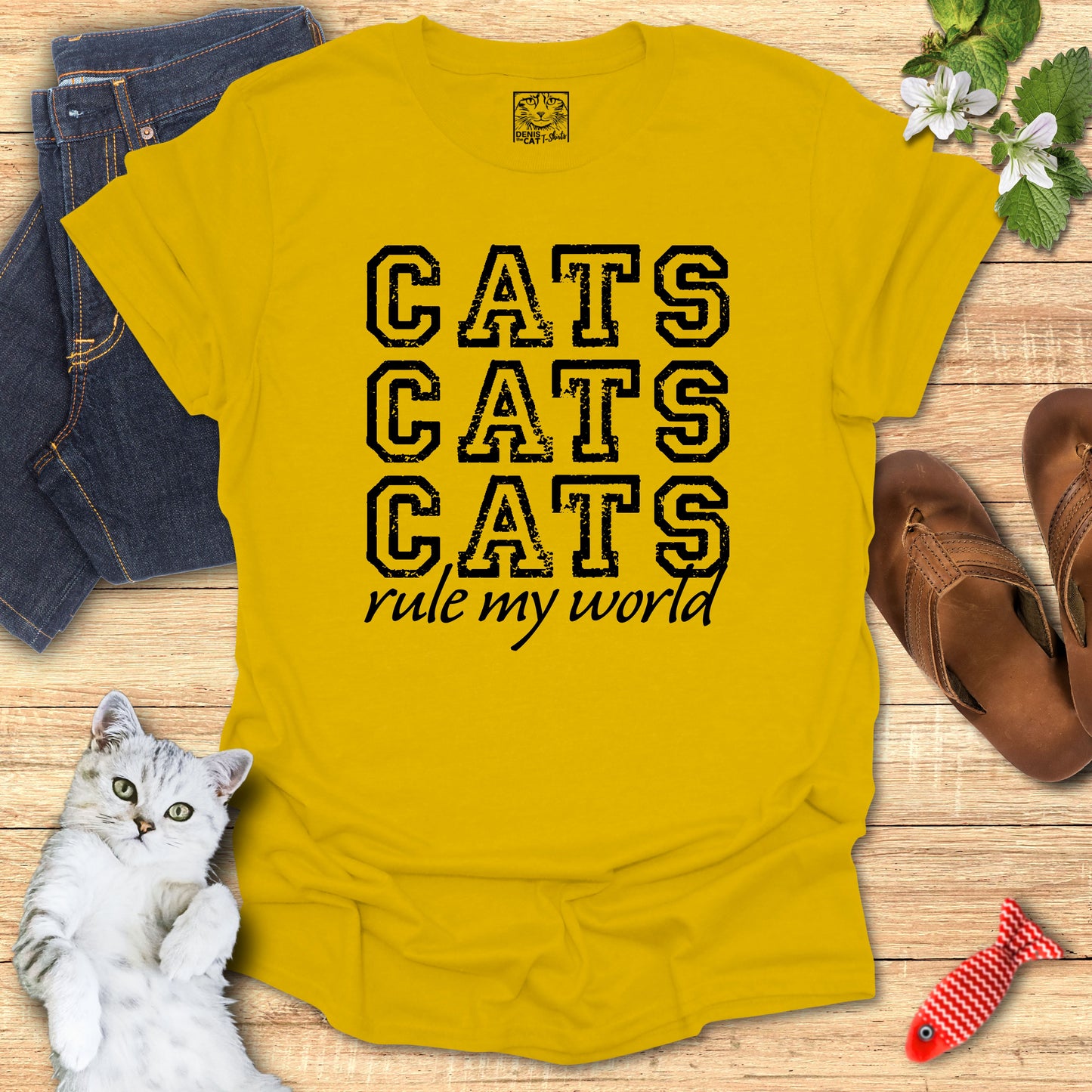 Cats rule my world