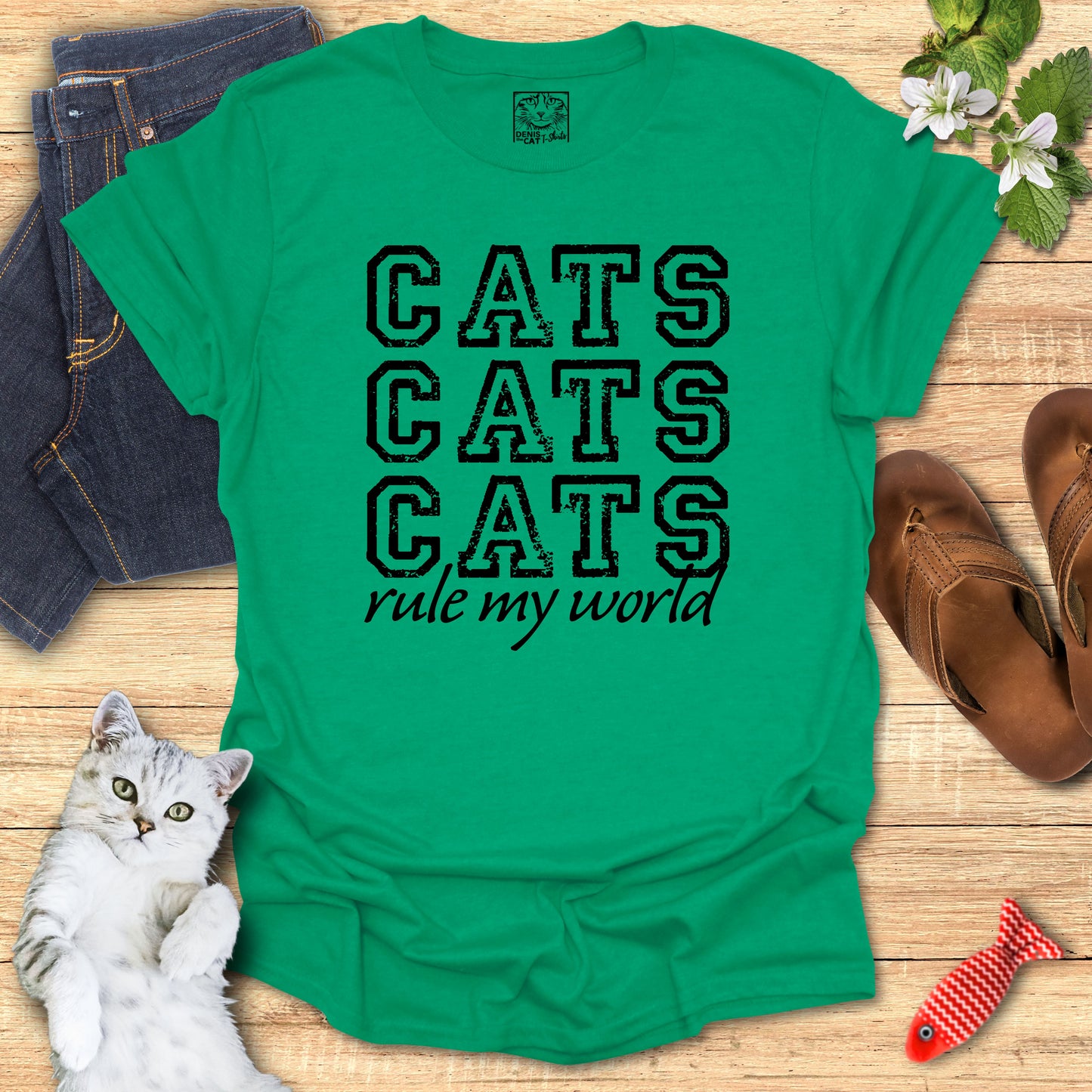 Cats rule my world