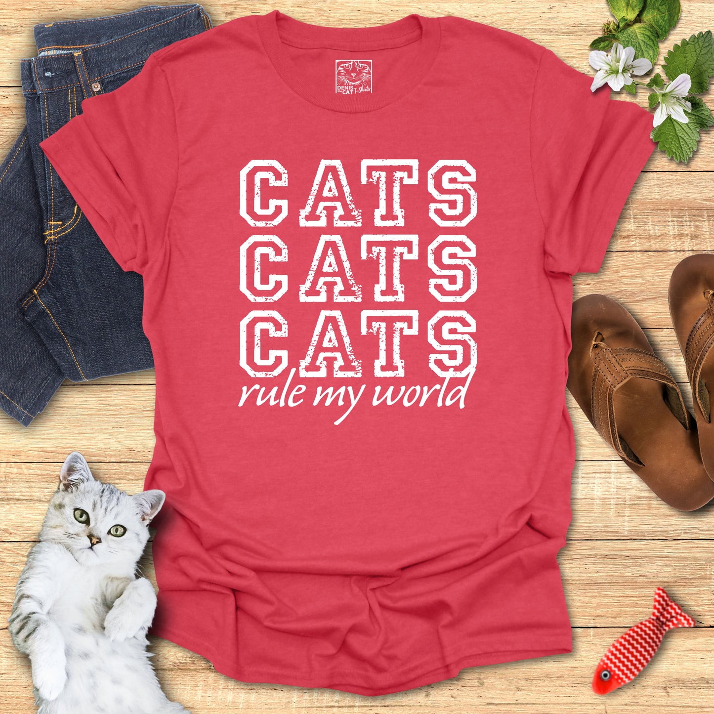 Cats rule my world