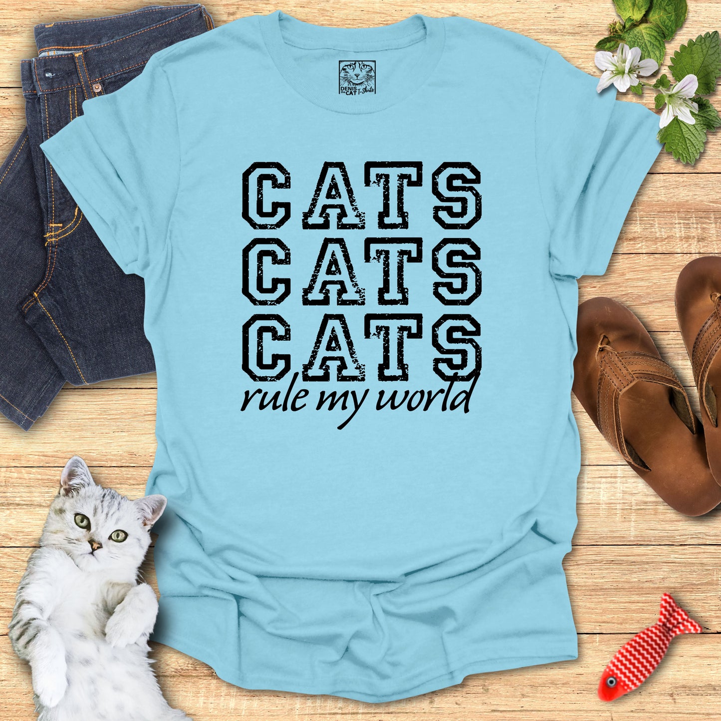 Cats rule my world