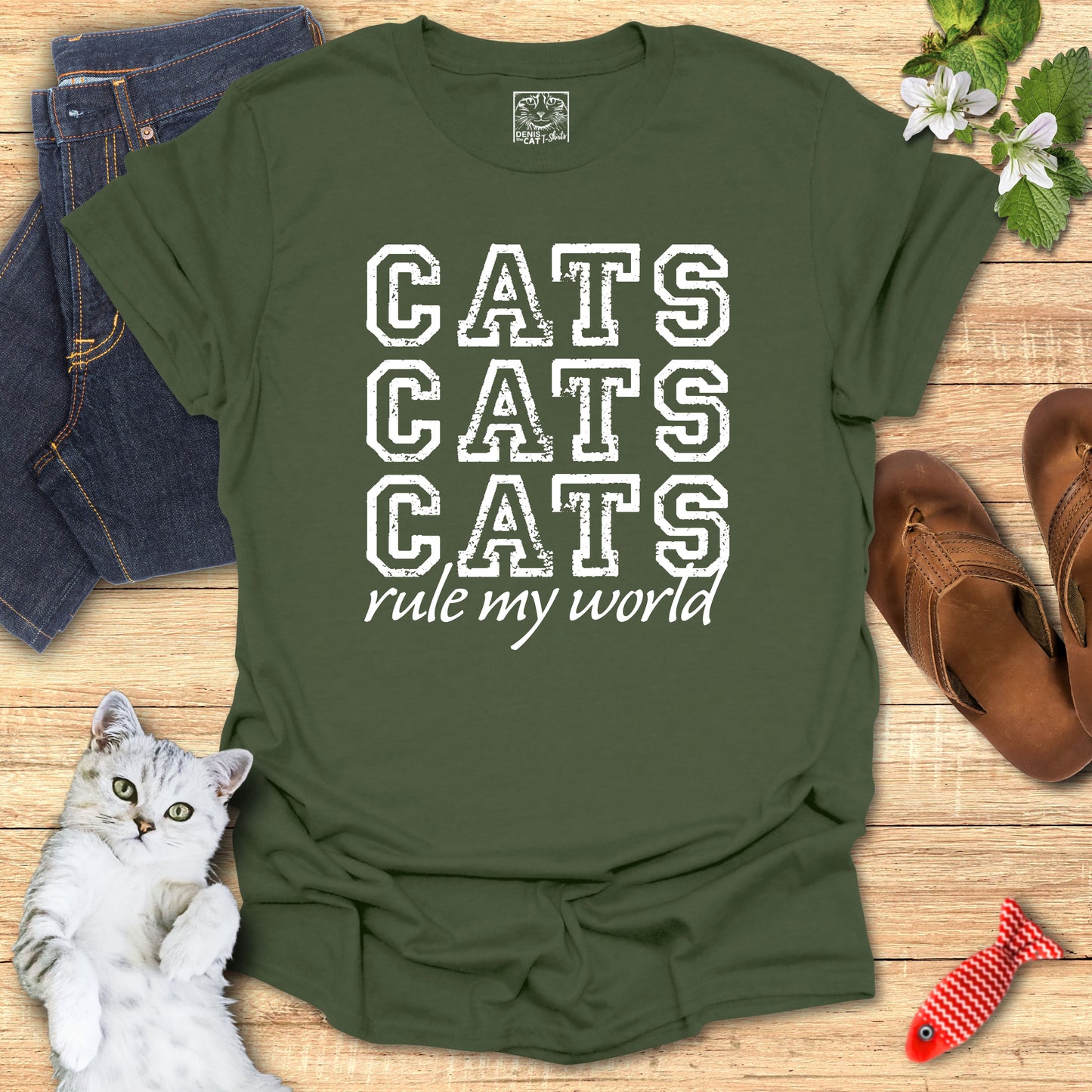 Cats rule my world