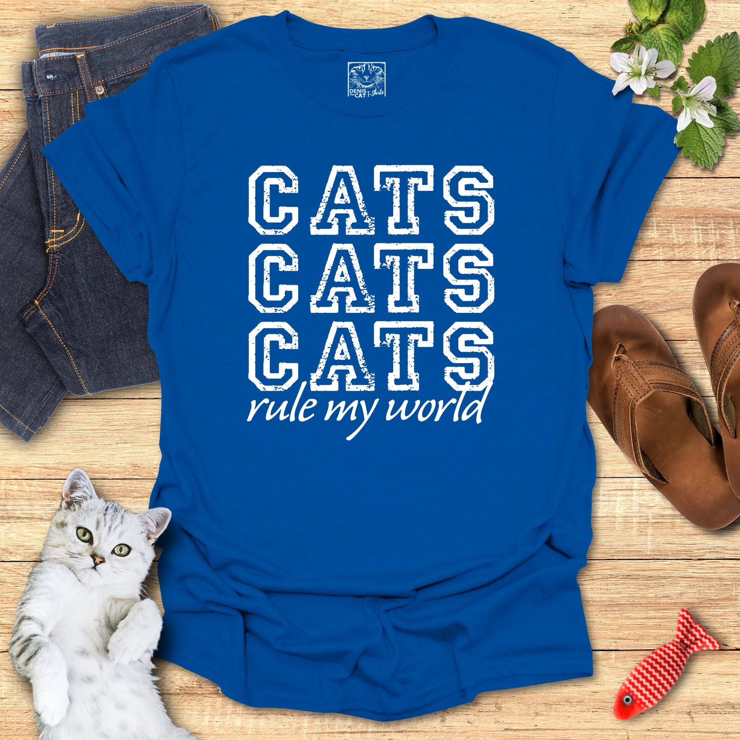 Cats rule my world