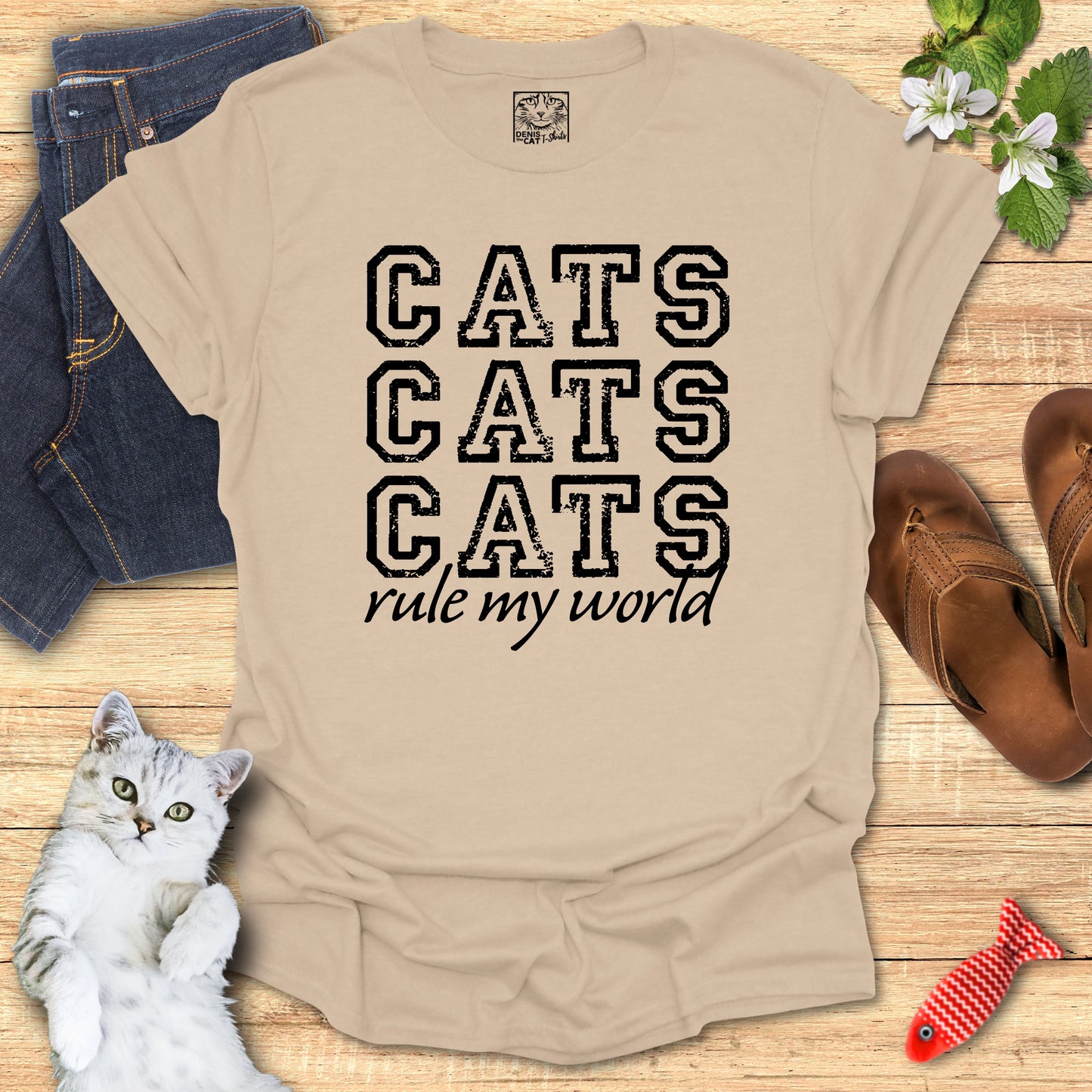 Cats rule my world