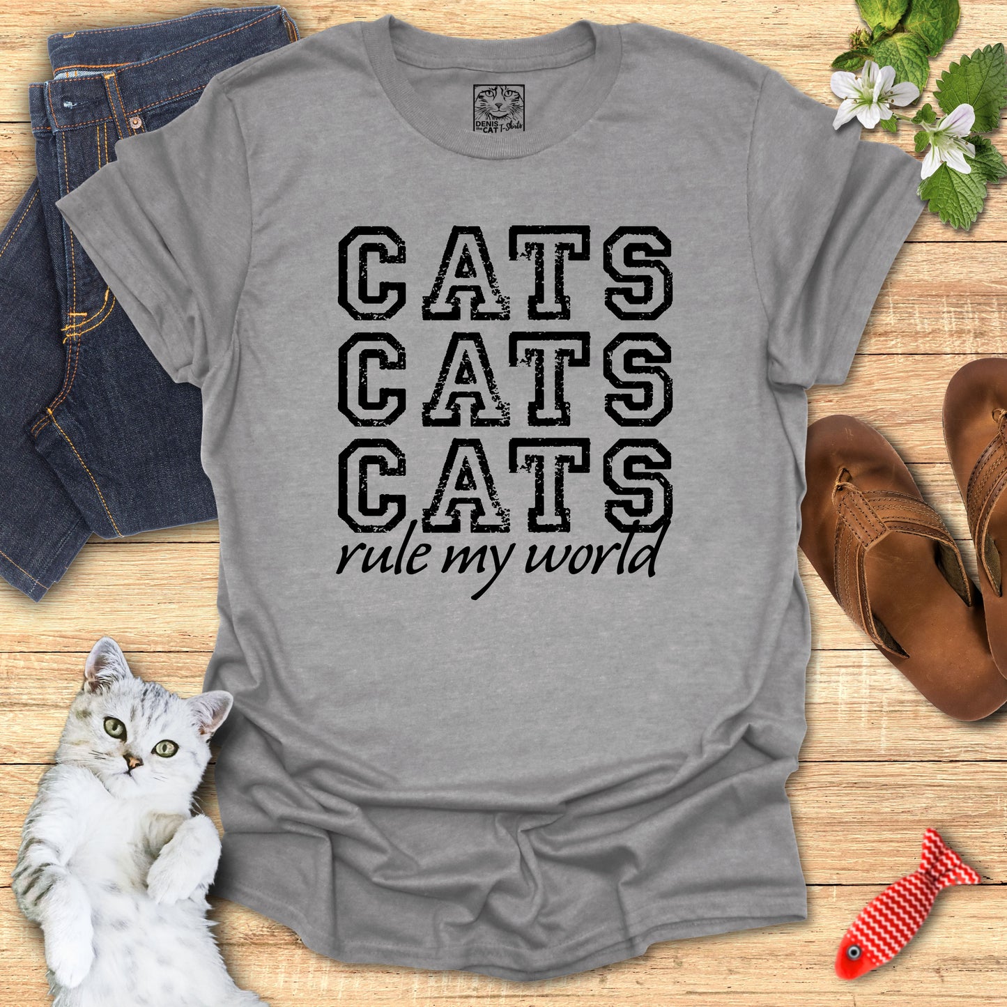 Cats rule my world