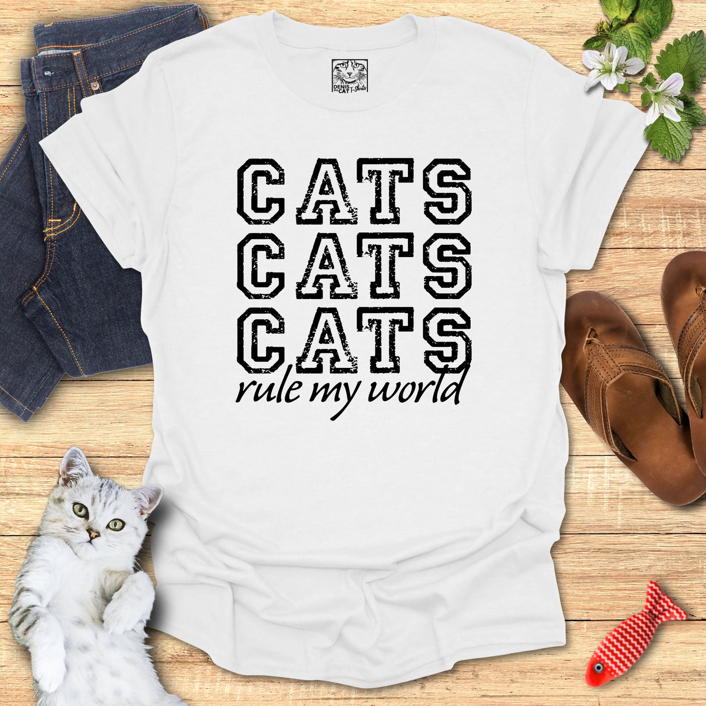 Cats rule my world