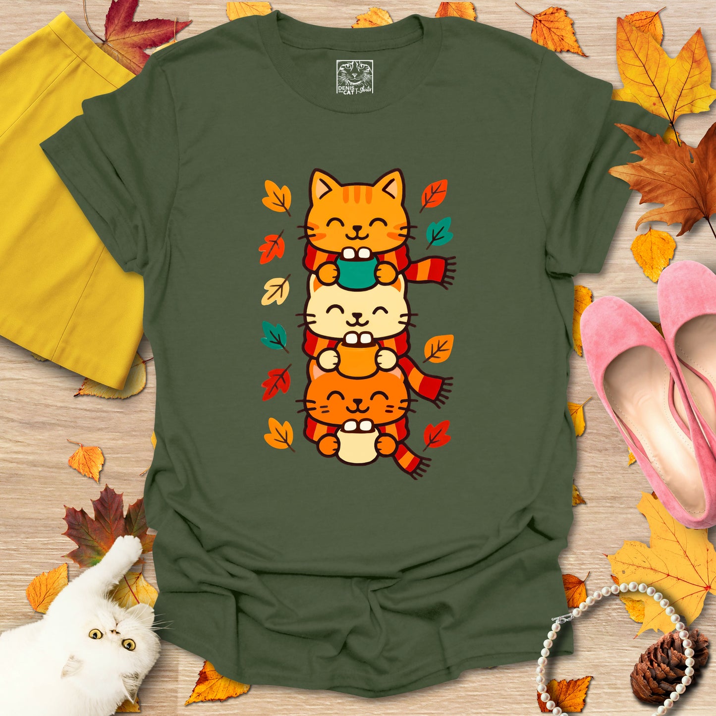 Cozy Autumn Cats