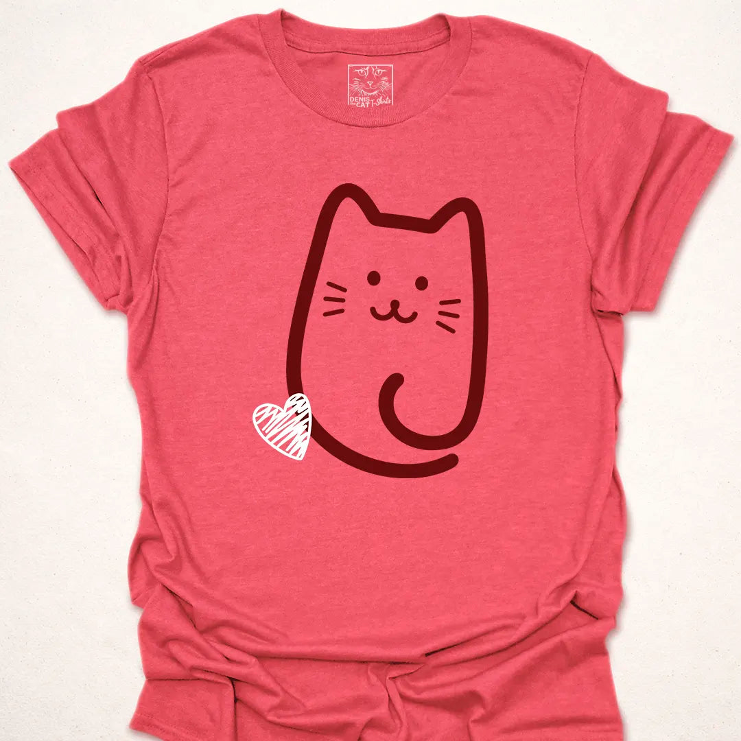 Cute Cat Heart