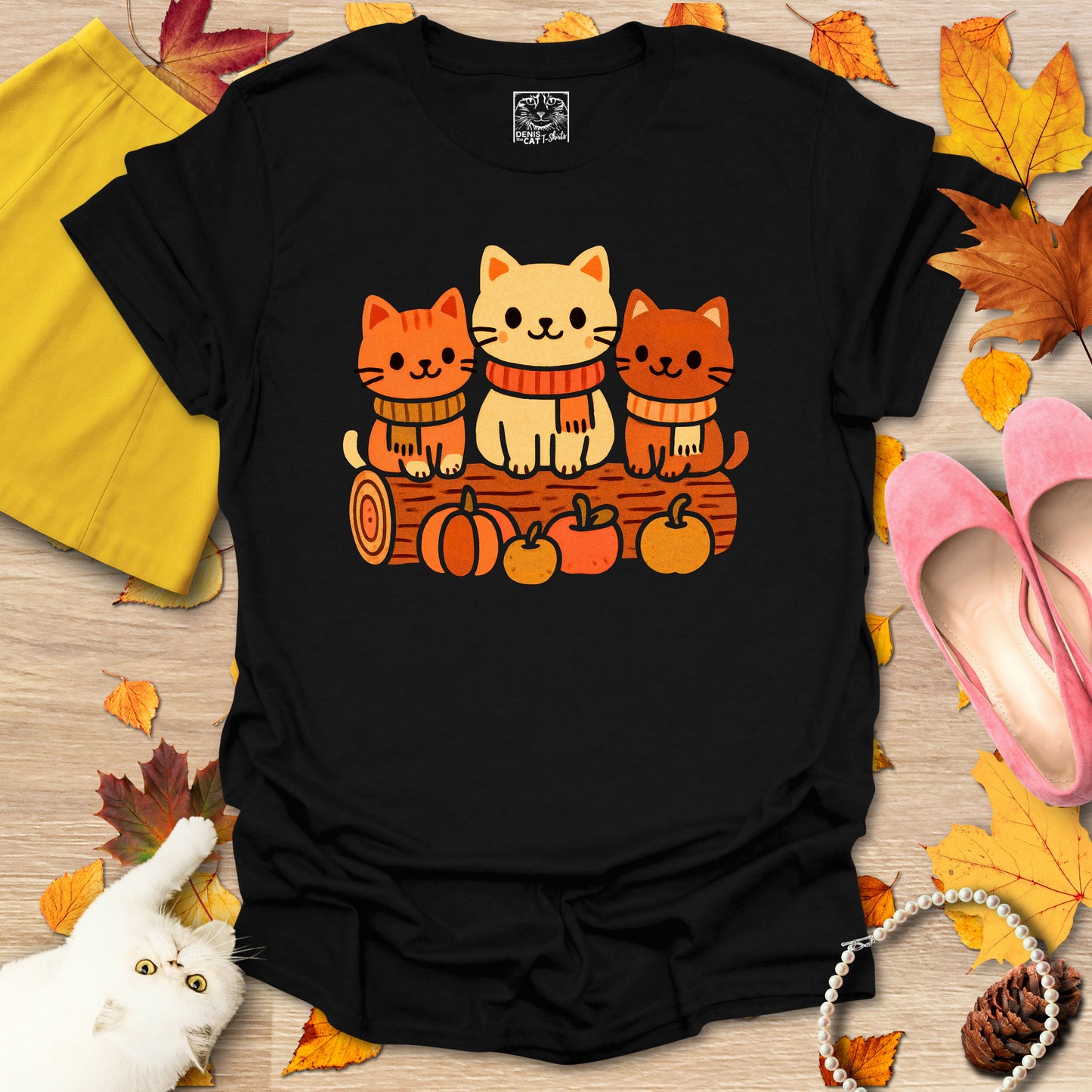 Fall Pumpkins & Kawaii Kitties