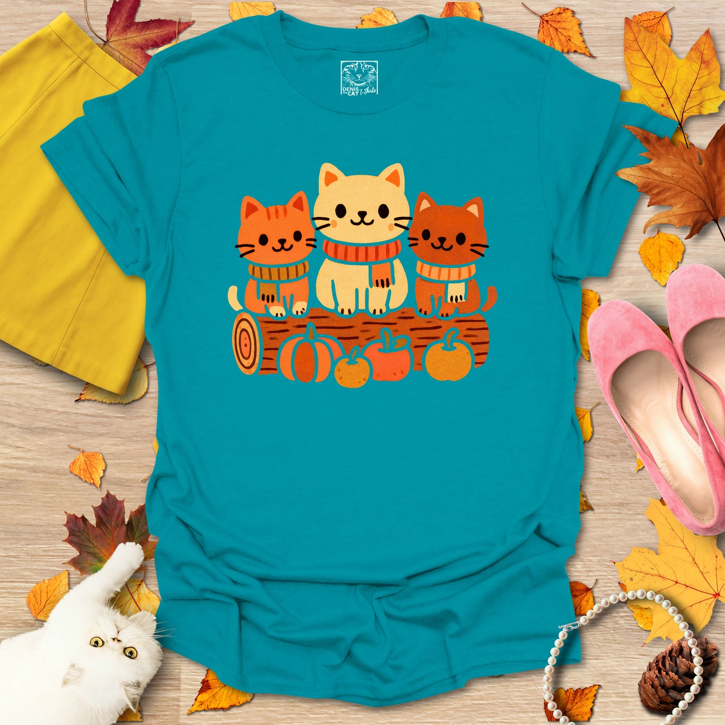 Fall Pumpkins & Kawaii Kitties