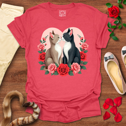Feline Love Blossoms