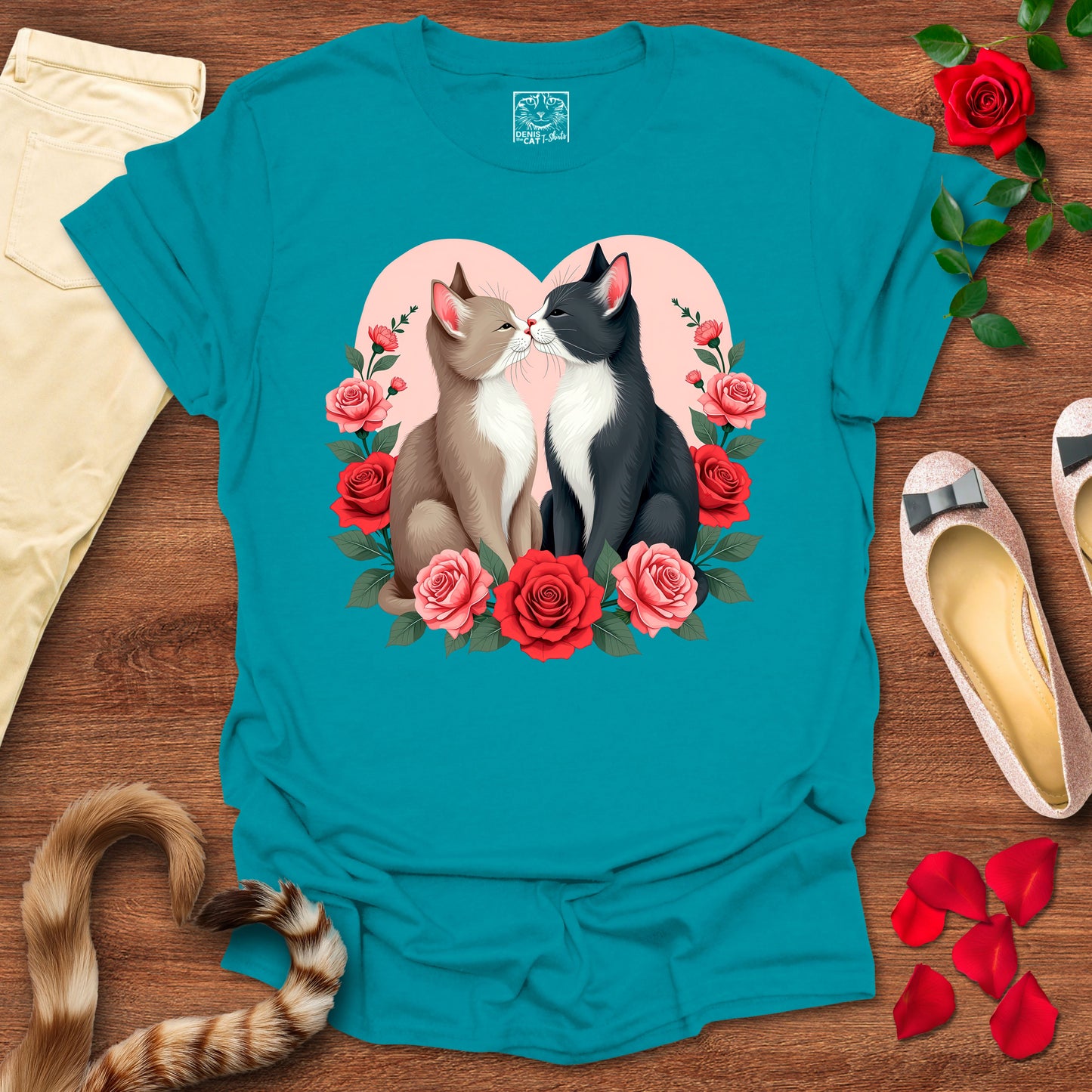 Feline Love Blossoms