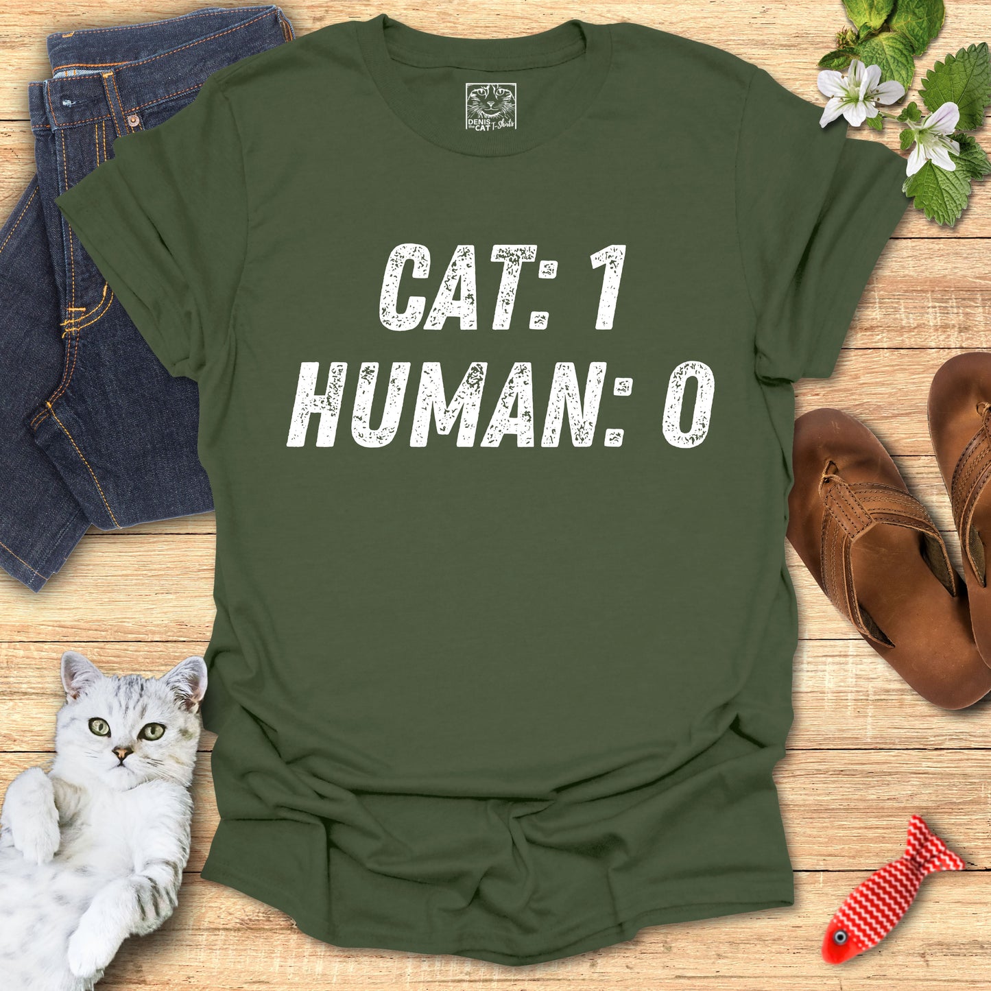 Human: 0. Cat: 1 - 2