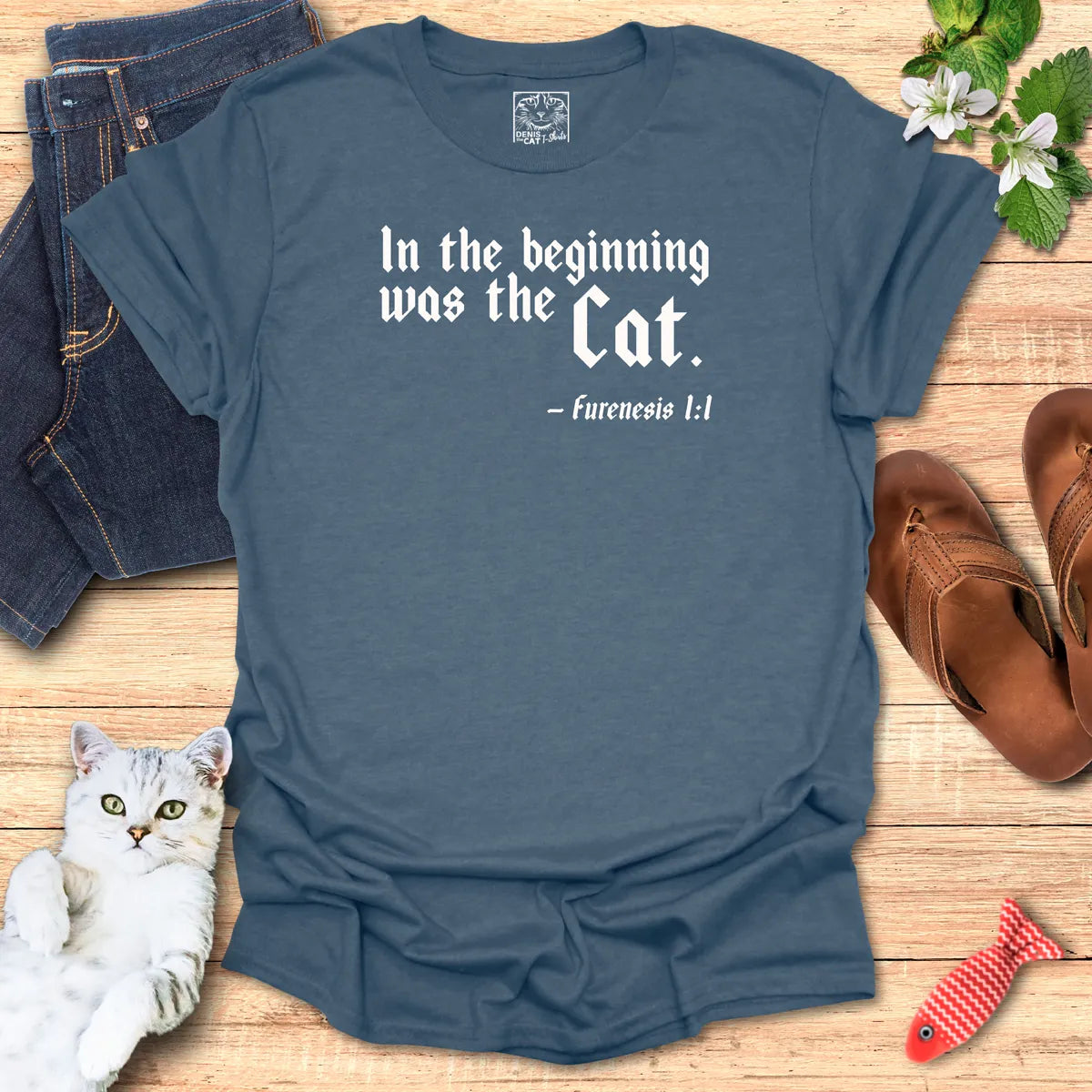 In the beginning was the cat