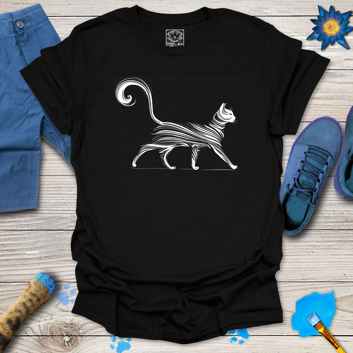 Lined Cat