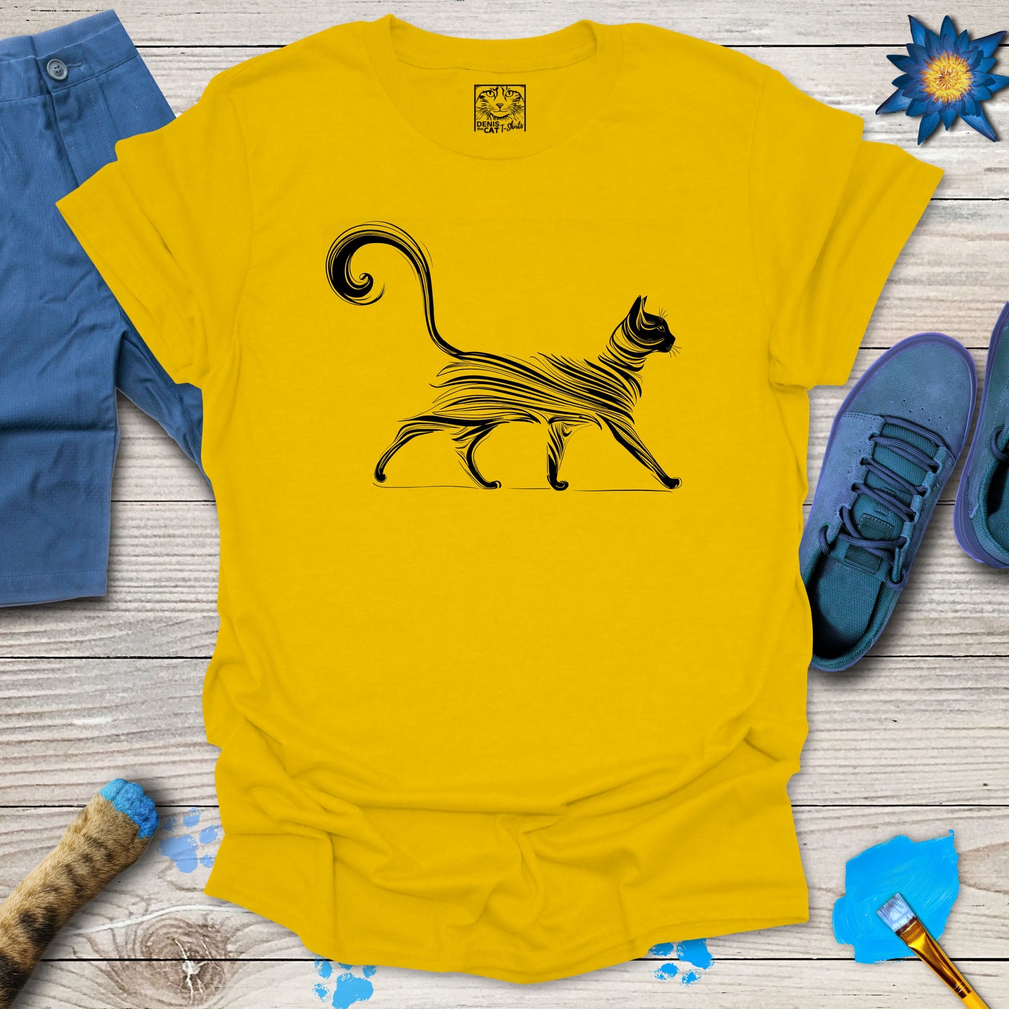 Lined Cat