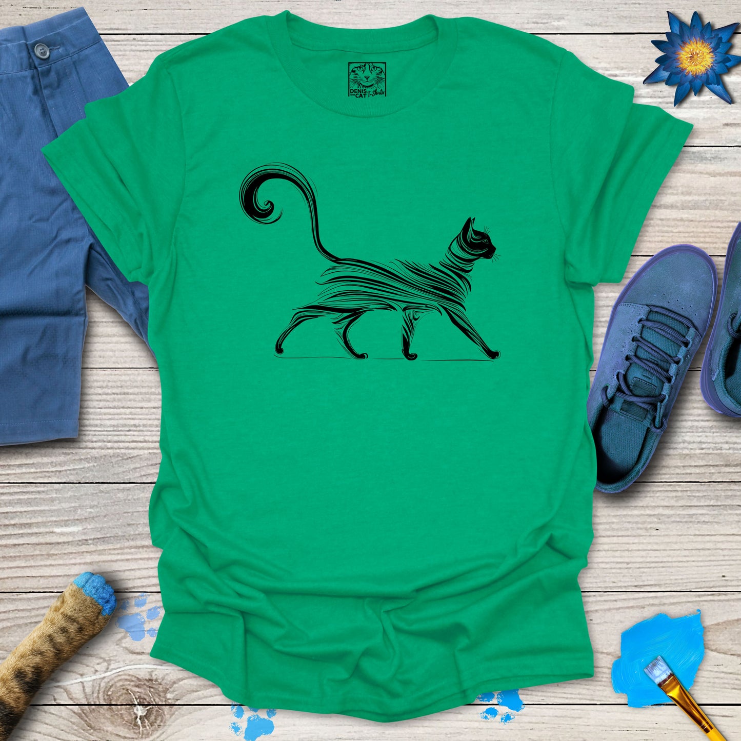 Lined Cat