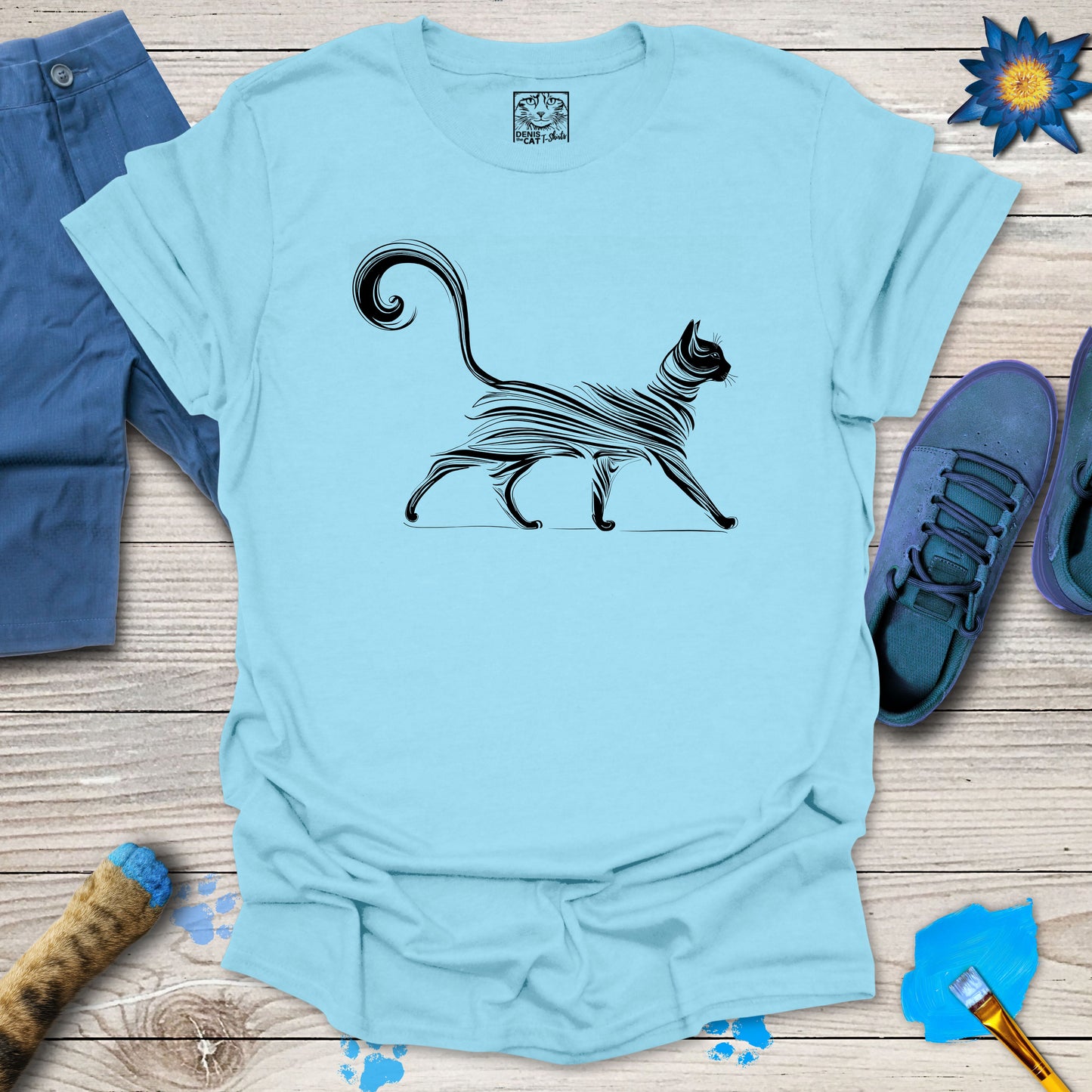 Lined Cat