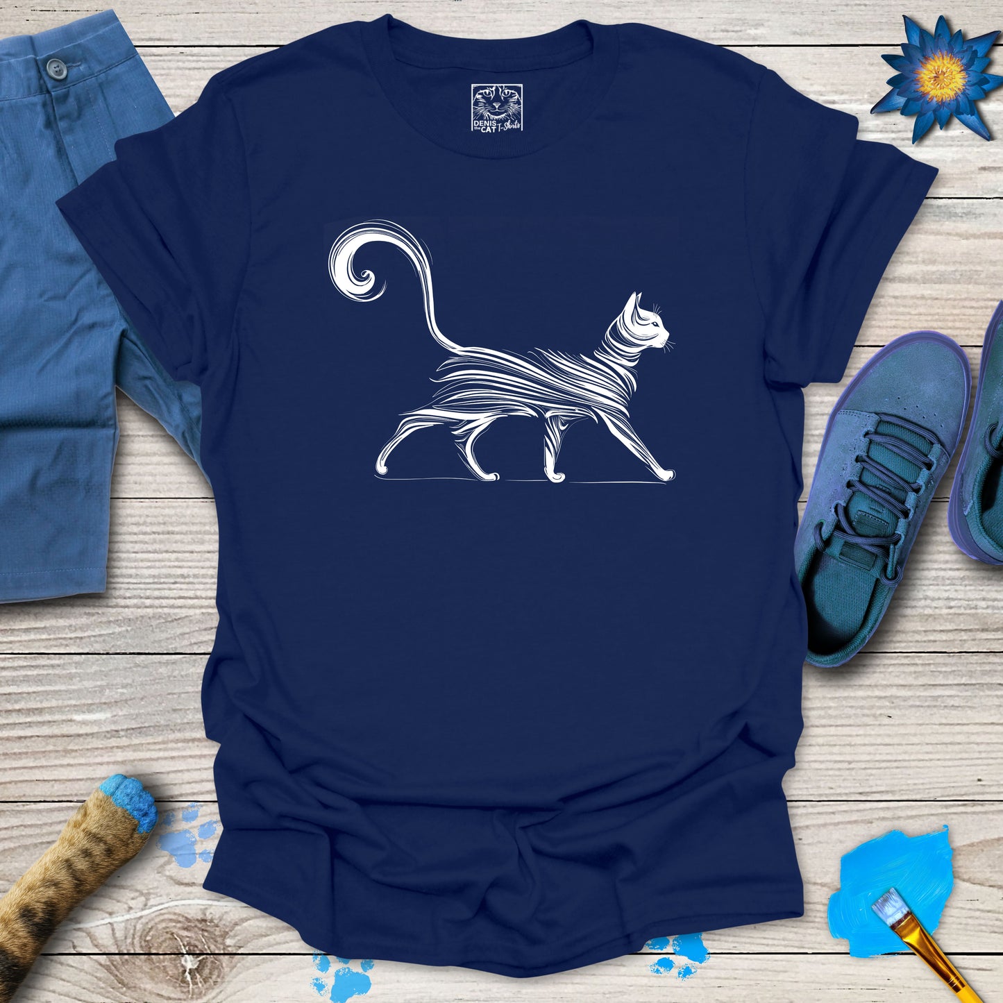 Lined Cat