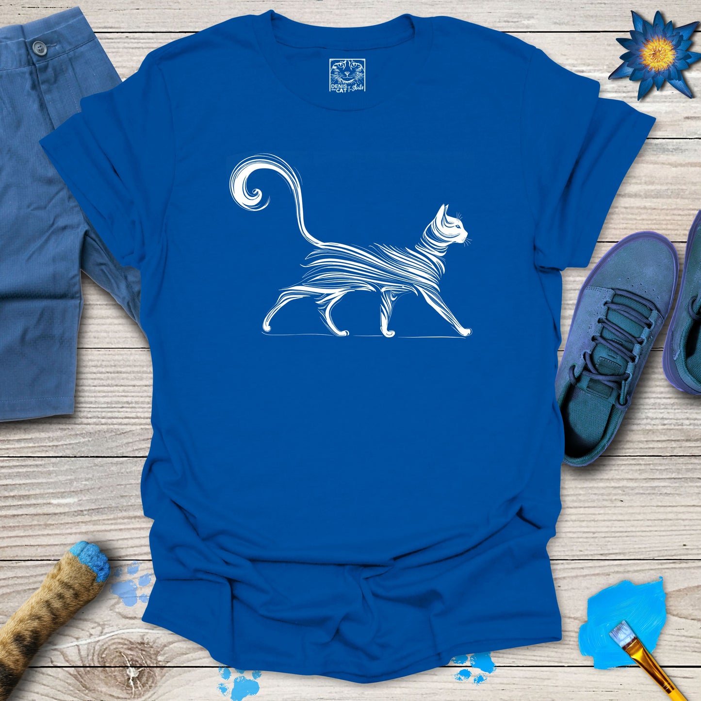 Lined Cat