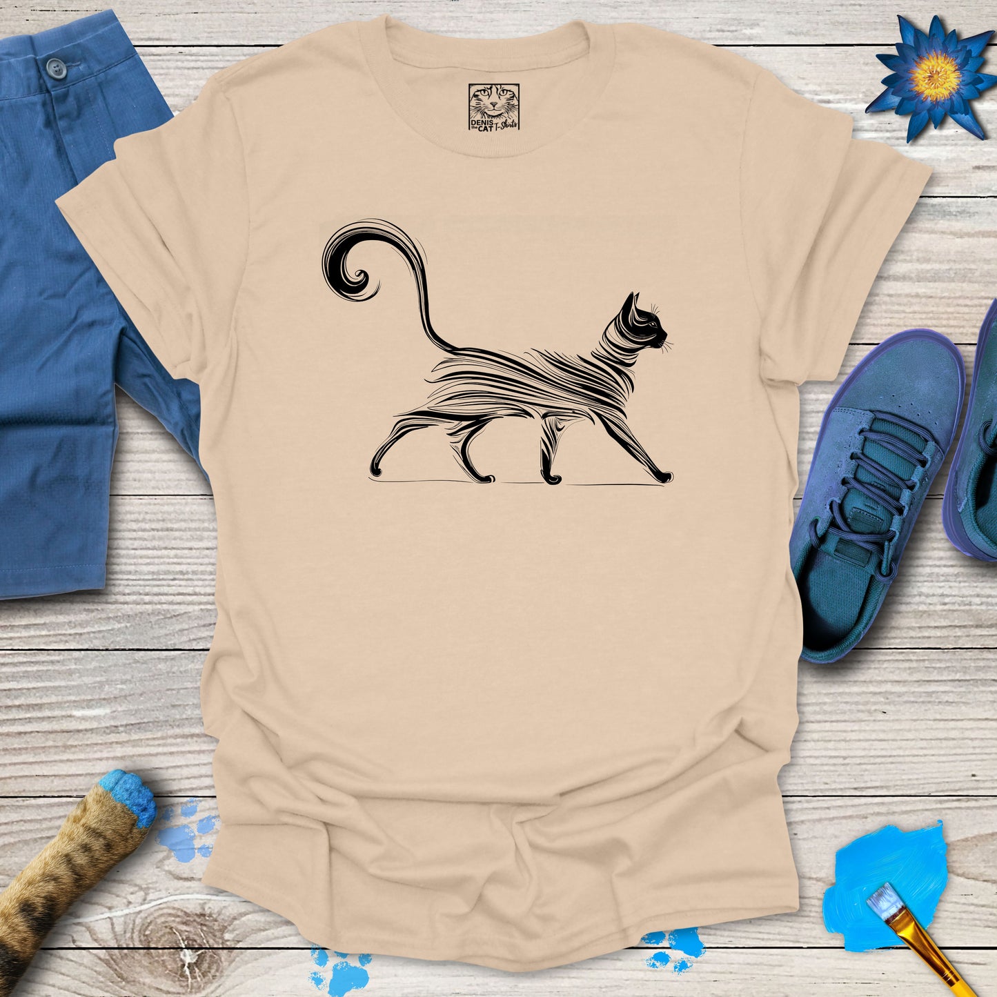 Lined Cat