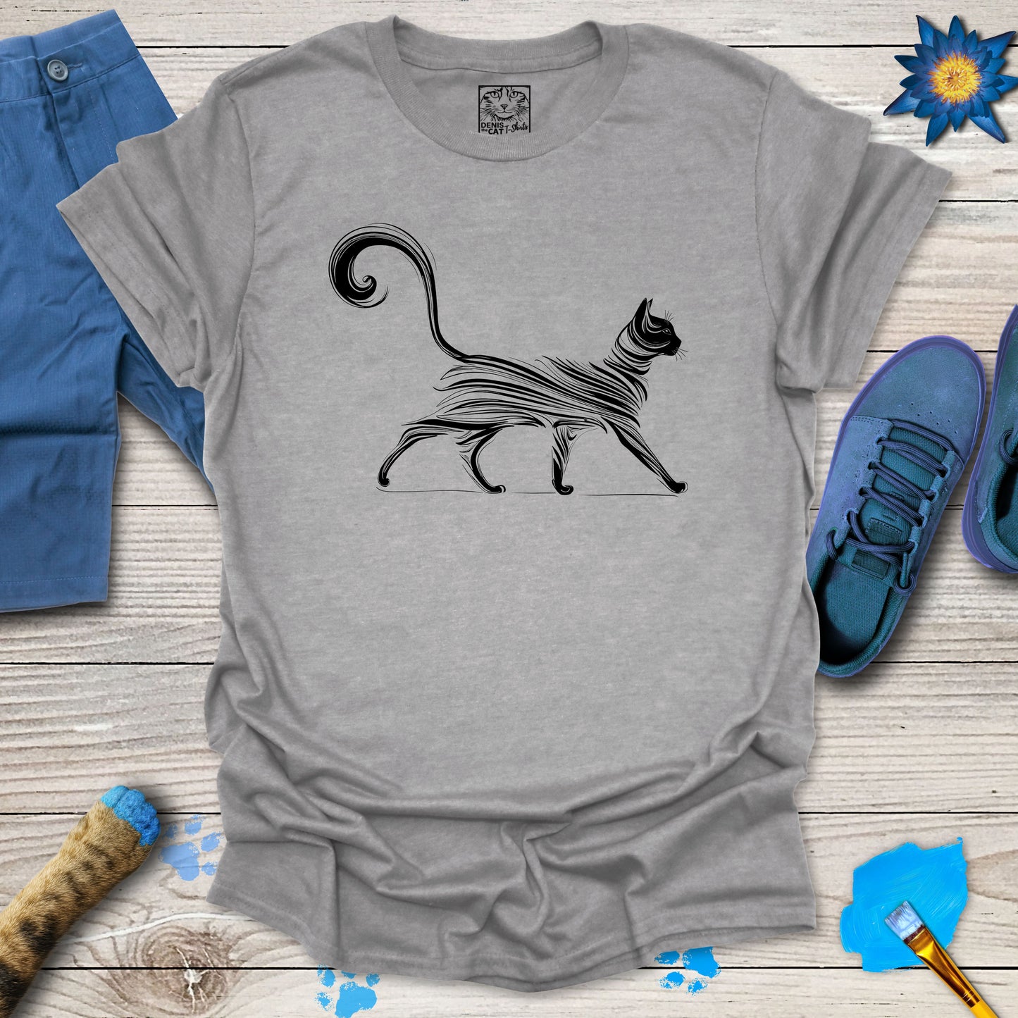Lined Cat
