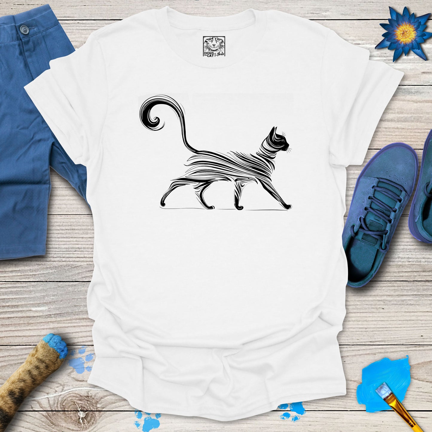 Lined Cat