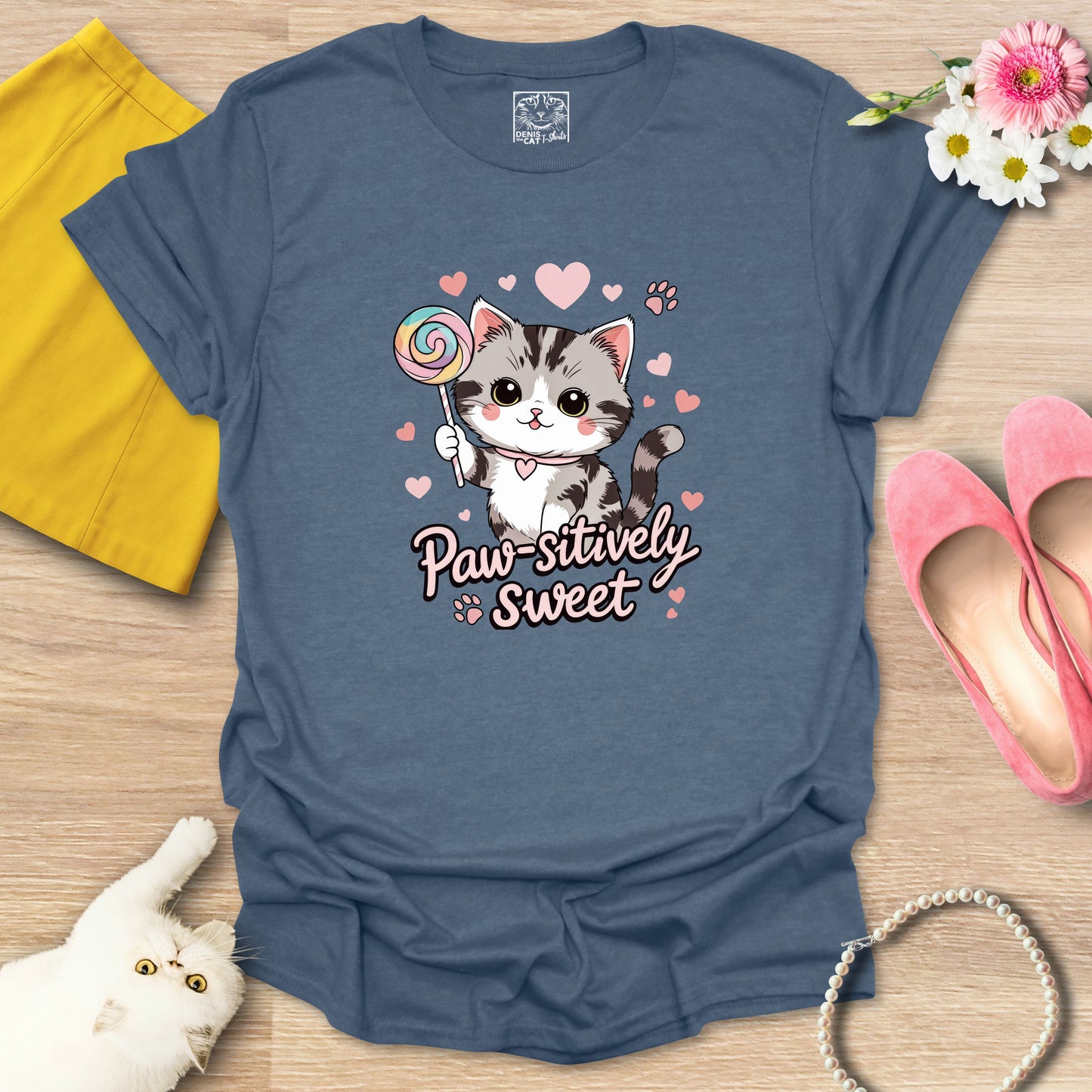 Paw-sitively Sweet Cat