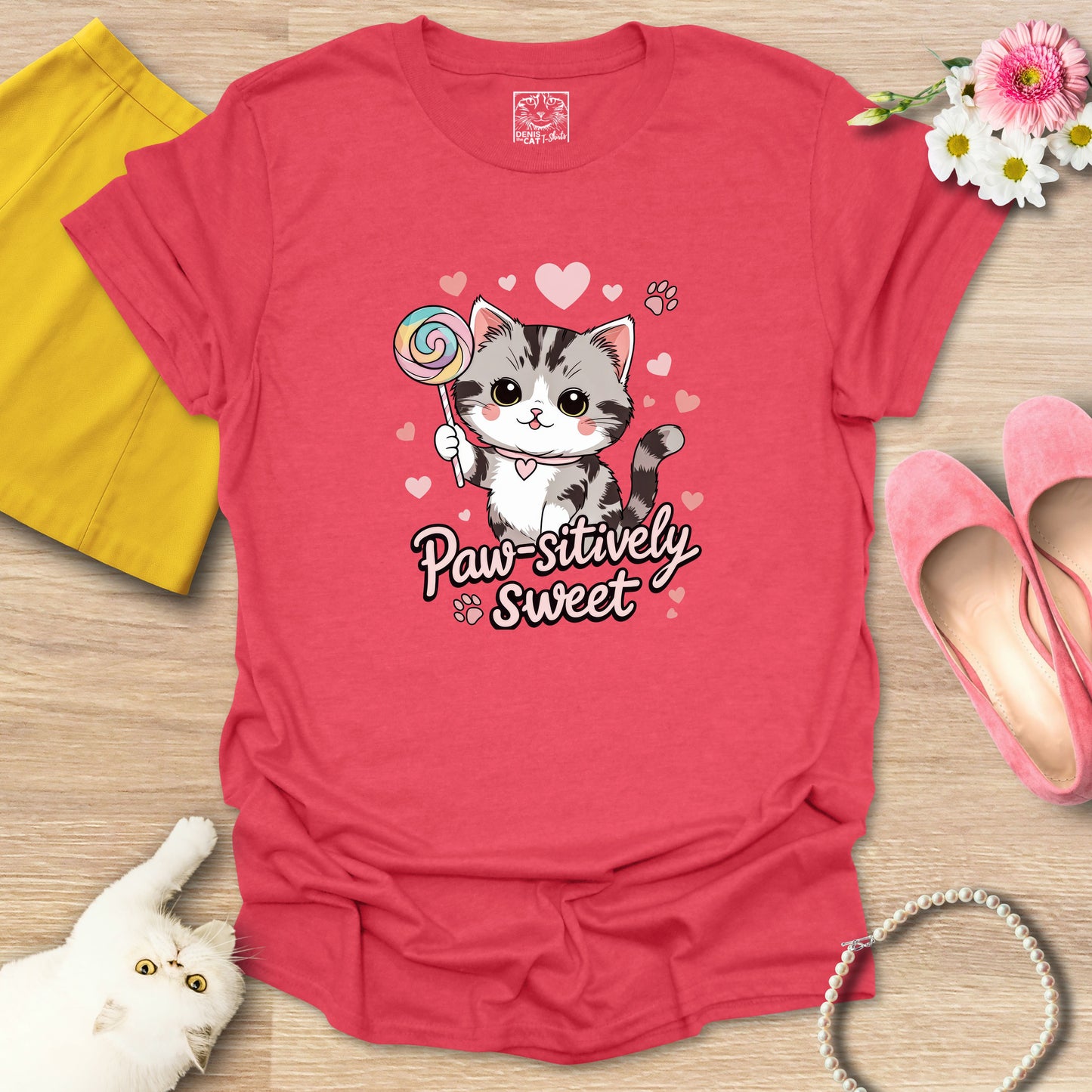 Paw-sitively Sweet Cat