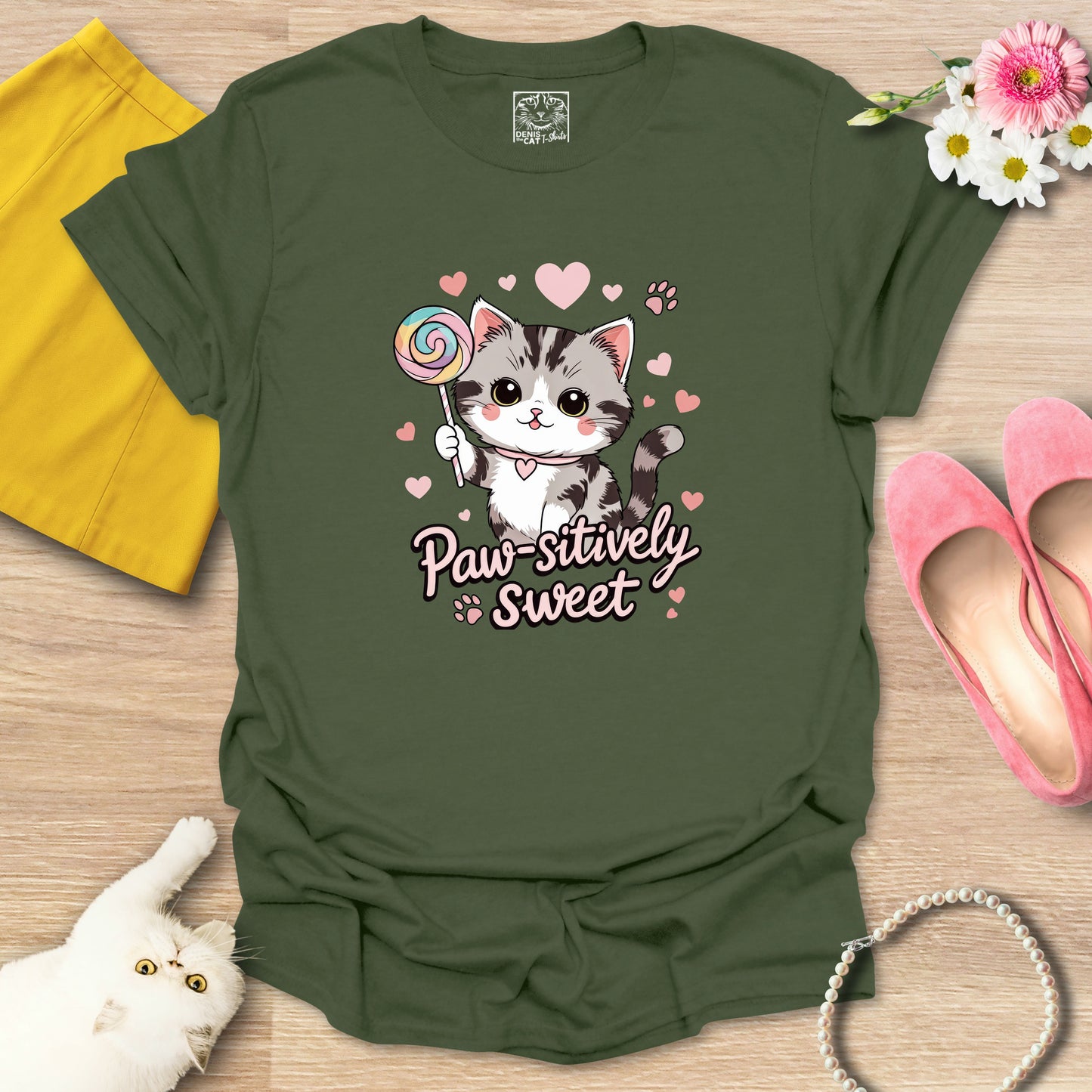 Paw-sitively Sweet Cat