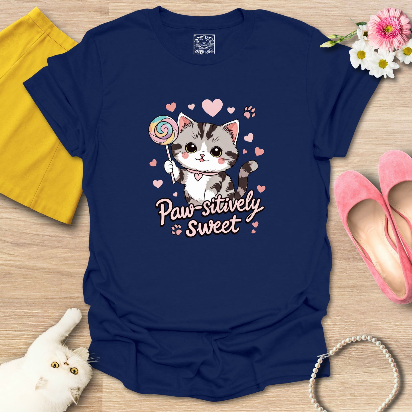 Paw-sitively Sweet Cat