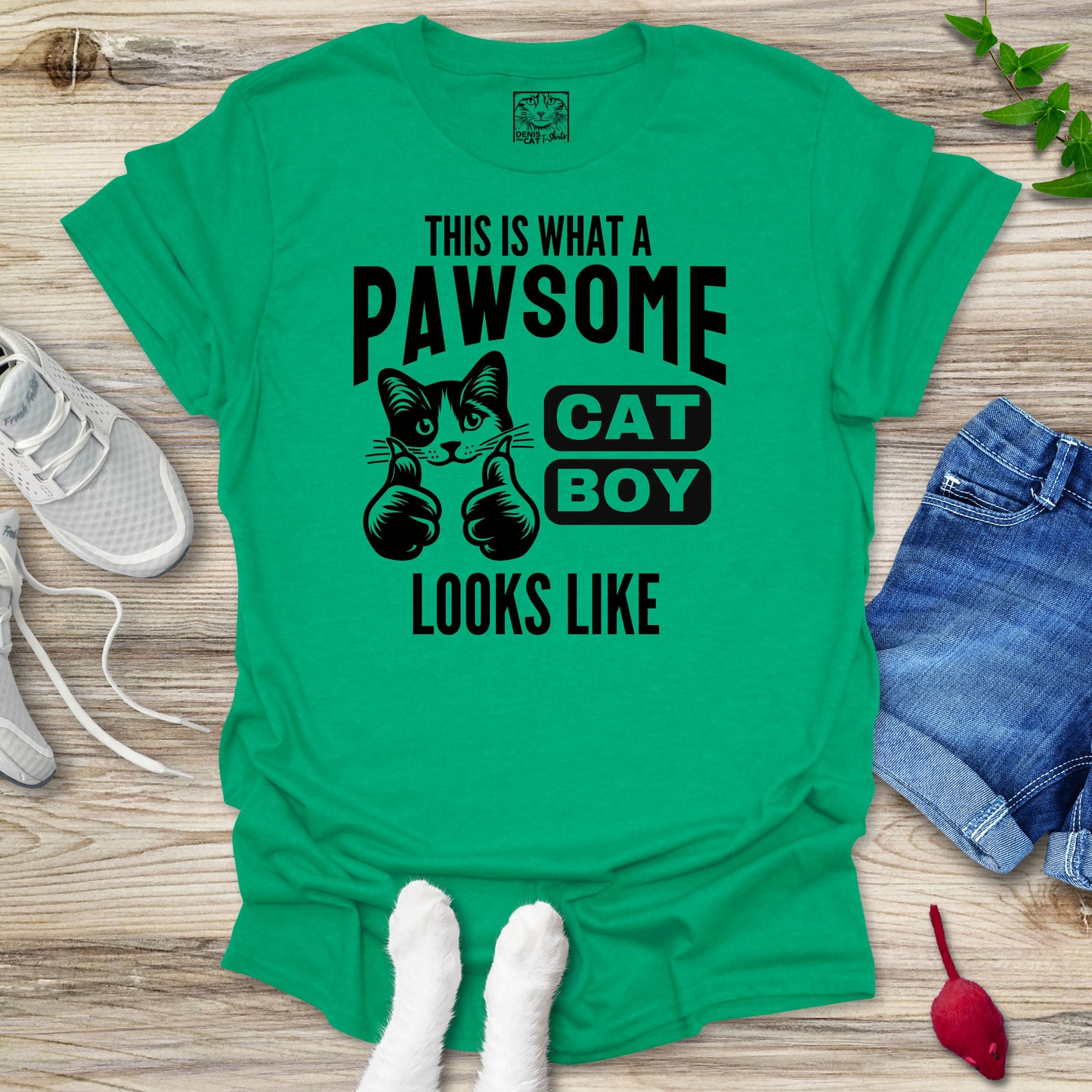 Pawsome Cat Boy