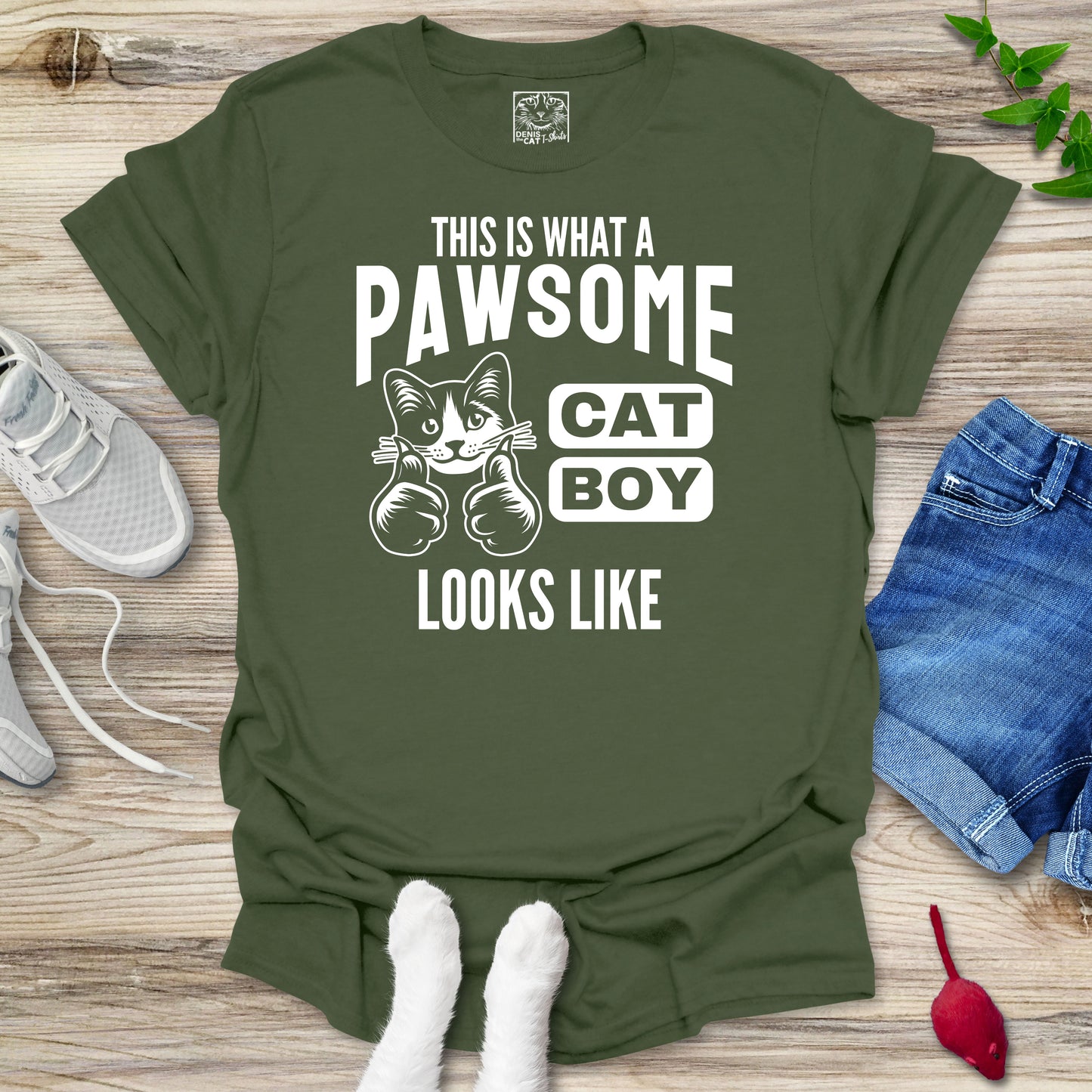 Pawsome Cat Boy