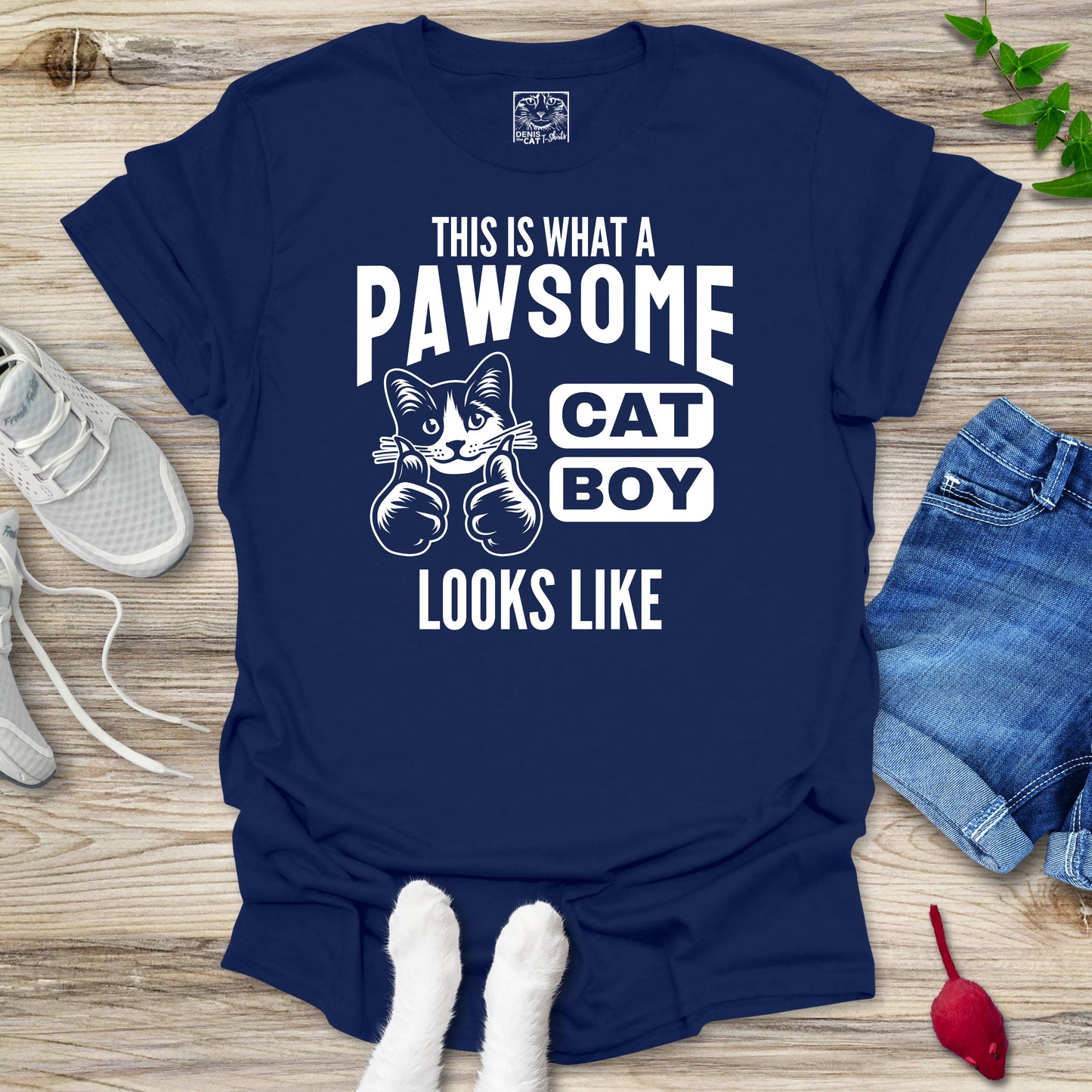 Pawsome Cat Boy