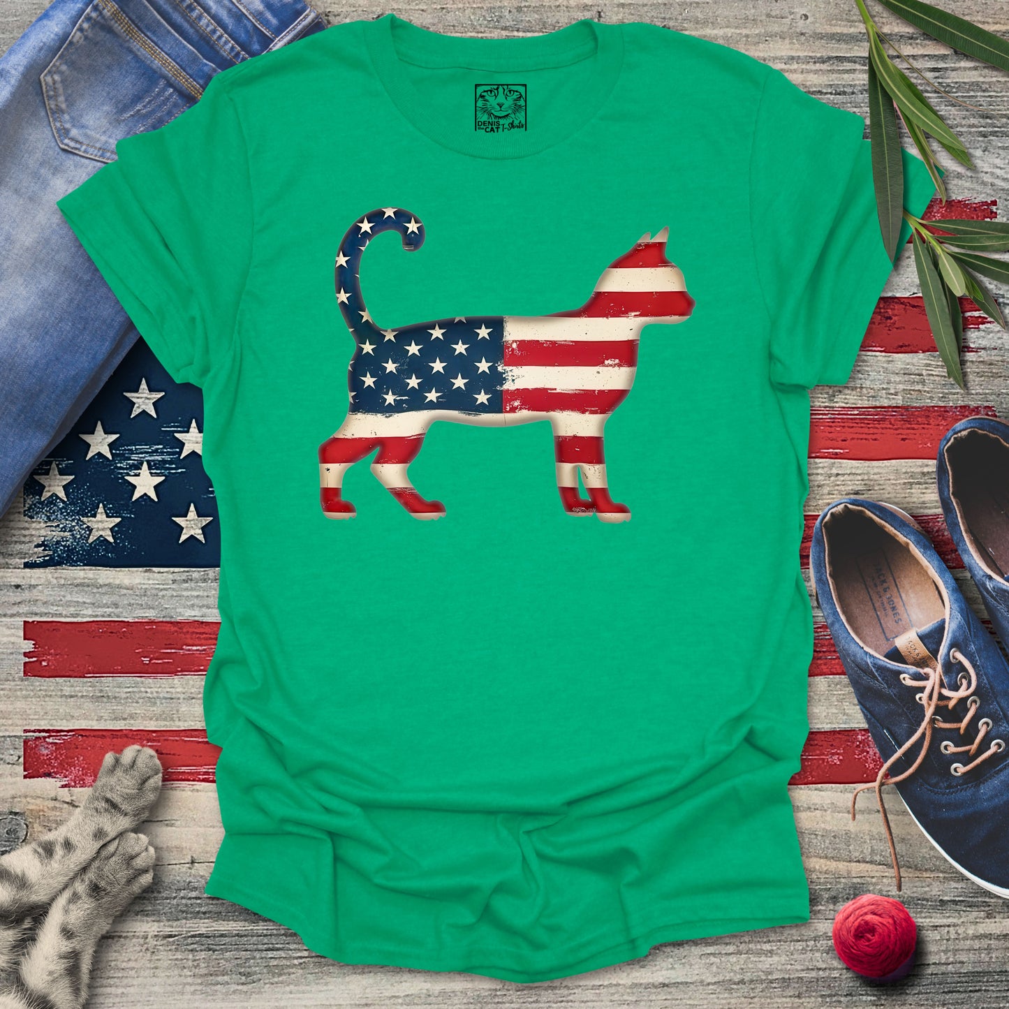 Patriotic Cat 1