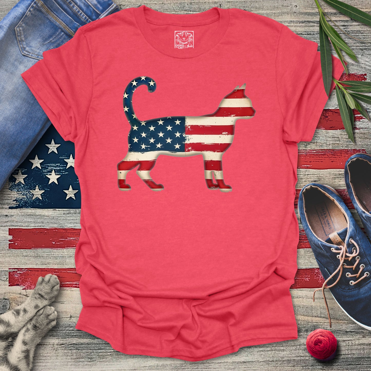 Patriotic Cat 1