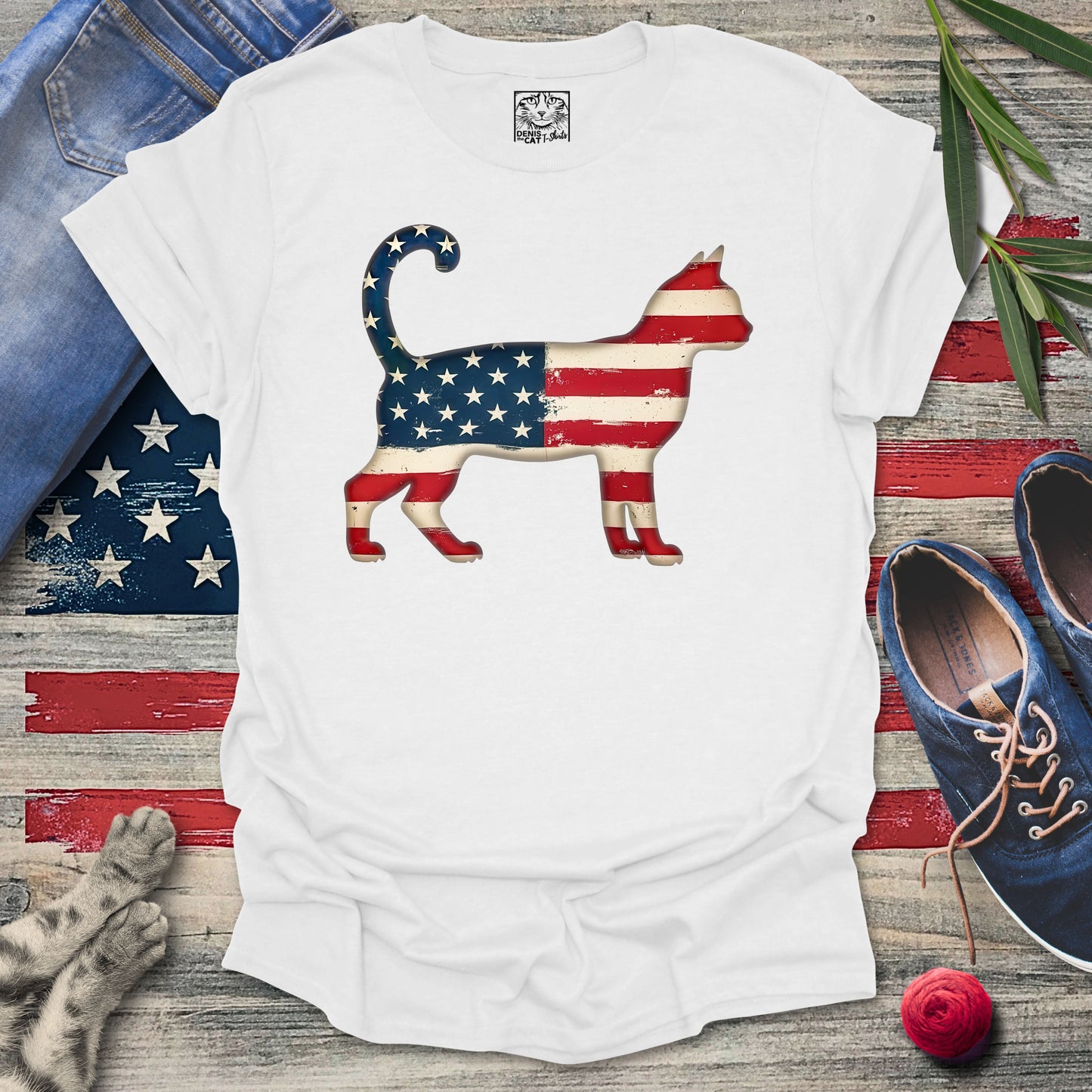 Patriotic Cat 1