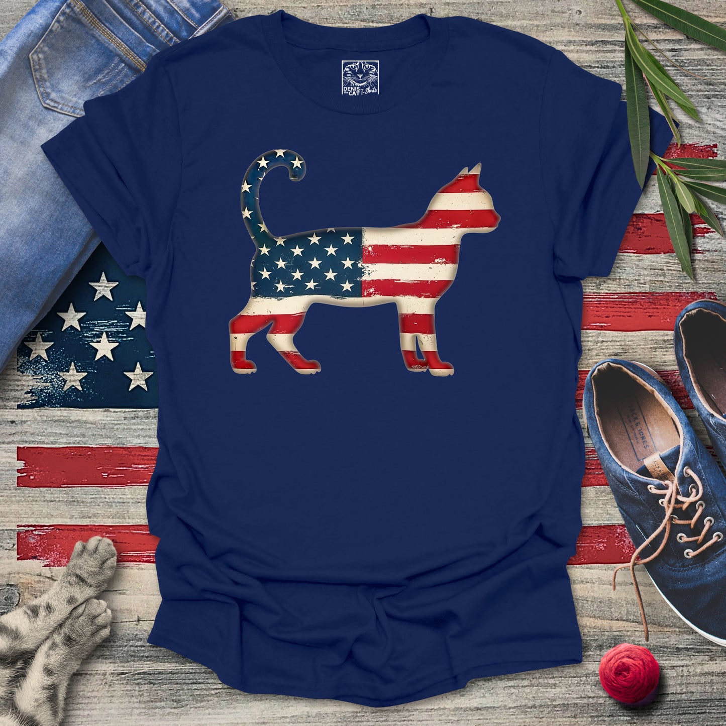 Patriotic Cat 1