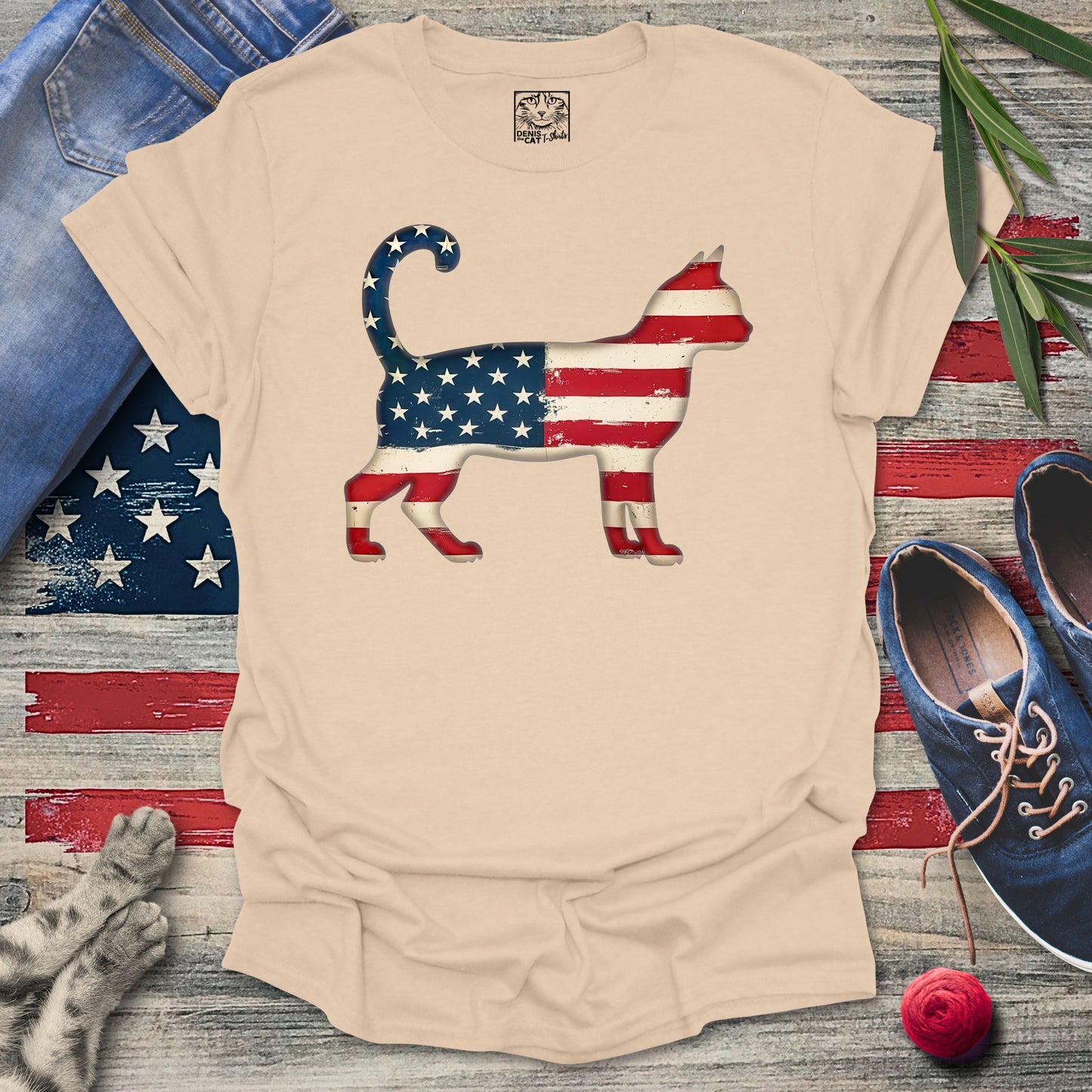 Patriotic Cat 1