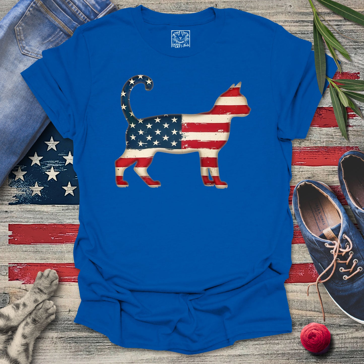 Patriotic Cat 1