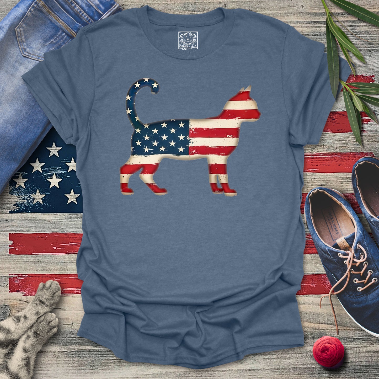 Patriotic Cat 1