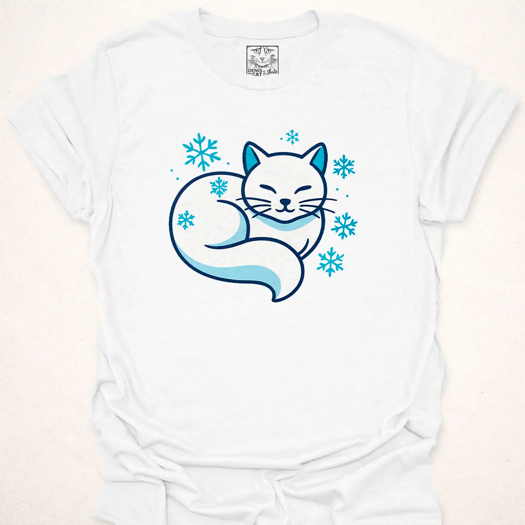 Serene Snow Cat