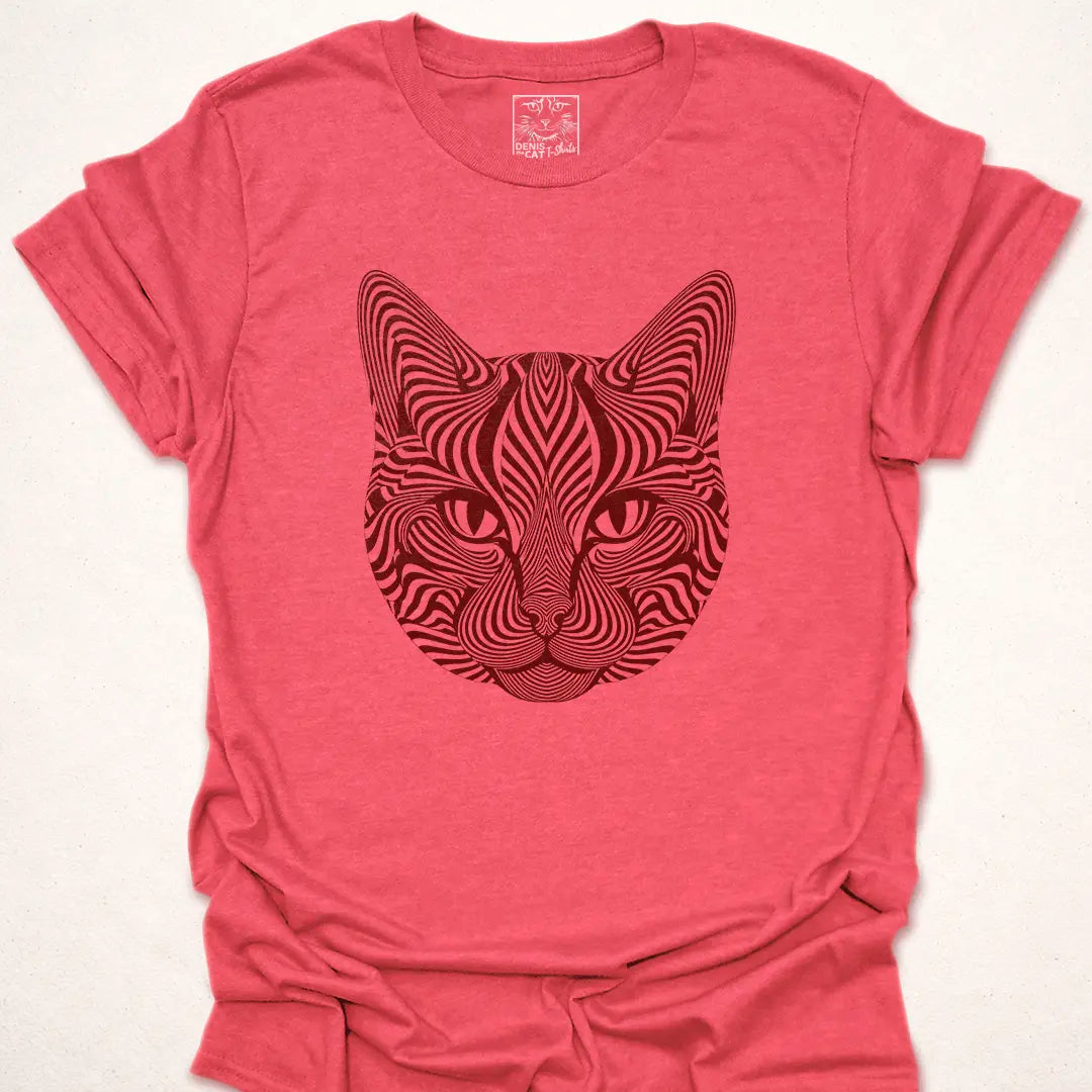 Trippy Stripe Cat