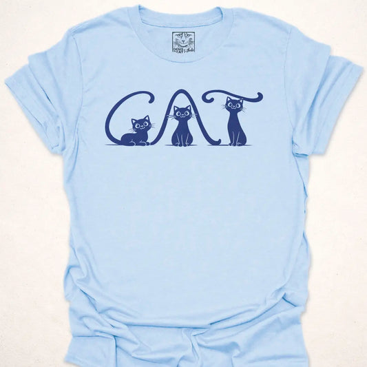3 Cats Tails Spelling CAT