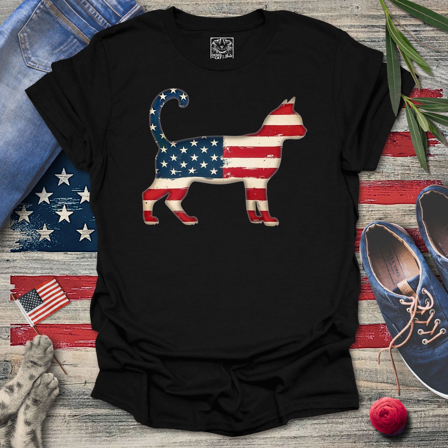 Patriotic Cat 1