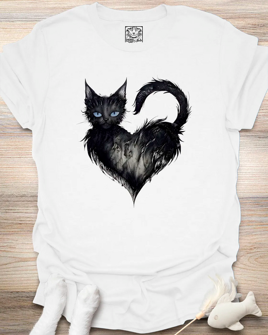 Black Cat Heart