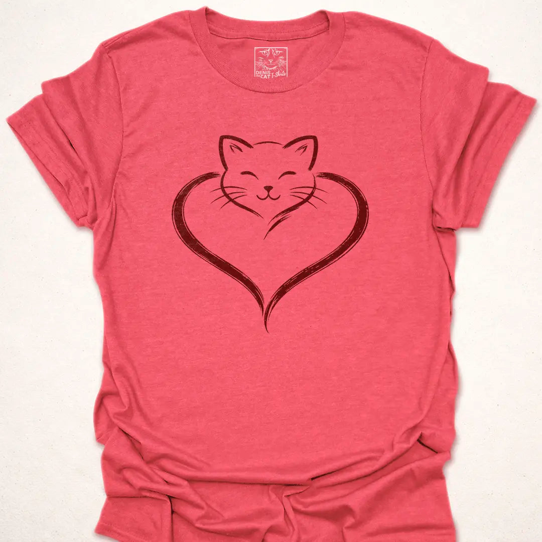 Cat Heart Shape
