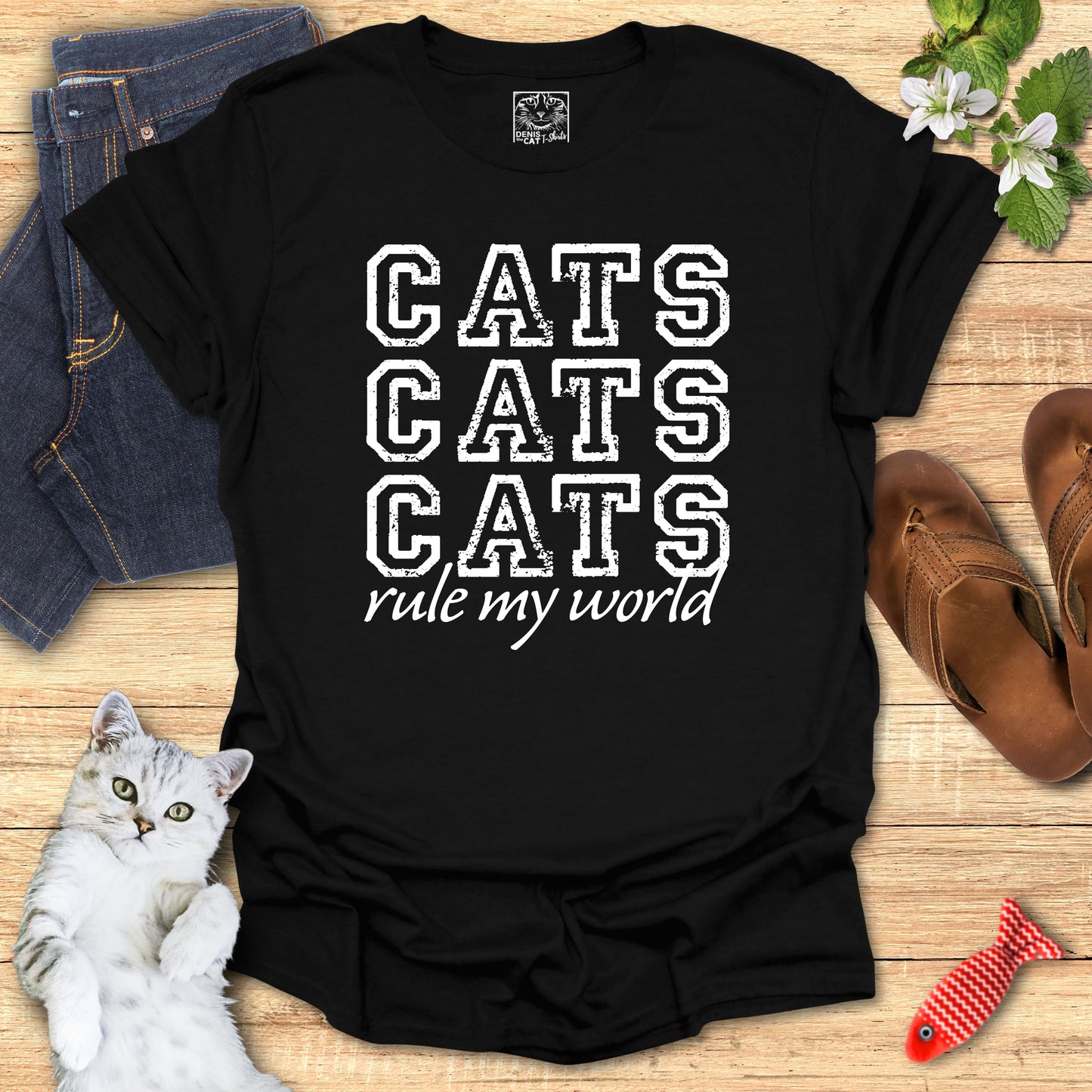 Cats rule my world