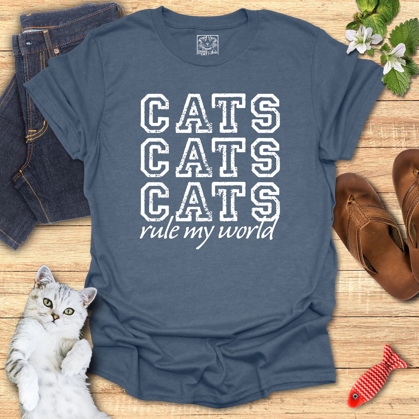 Cats rule my world