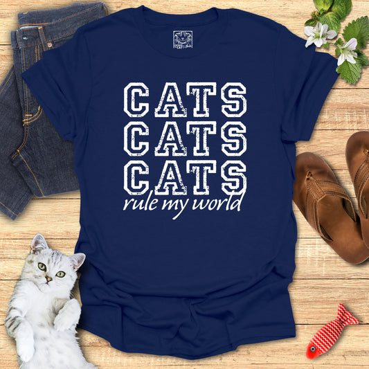 Cats rule my world